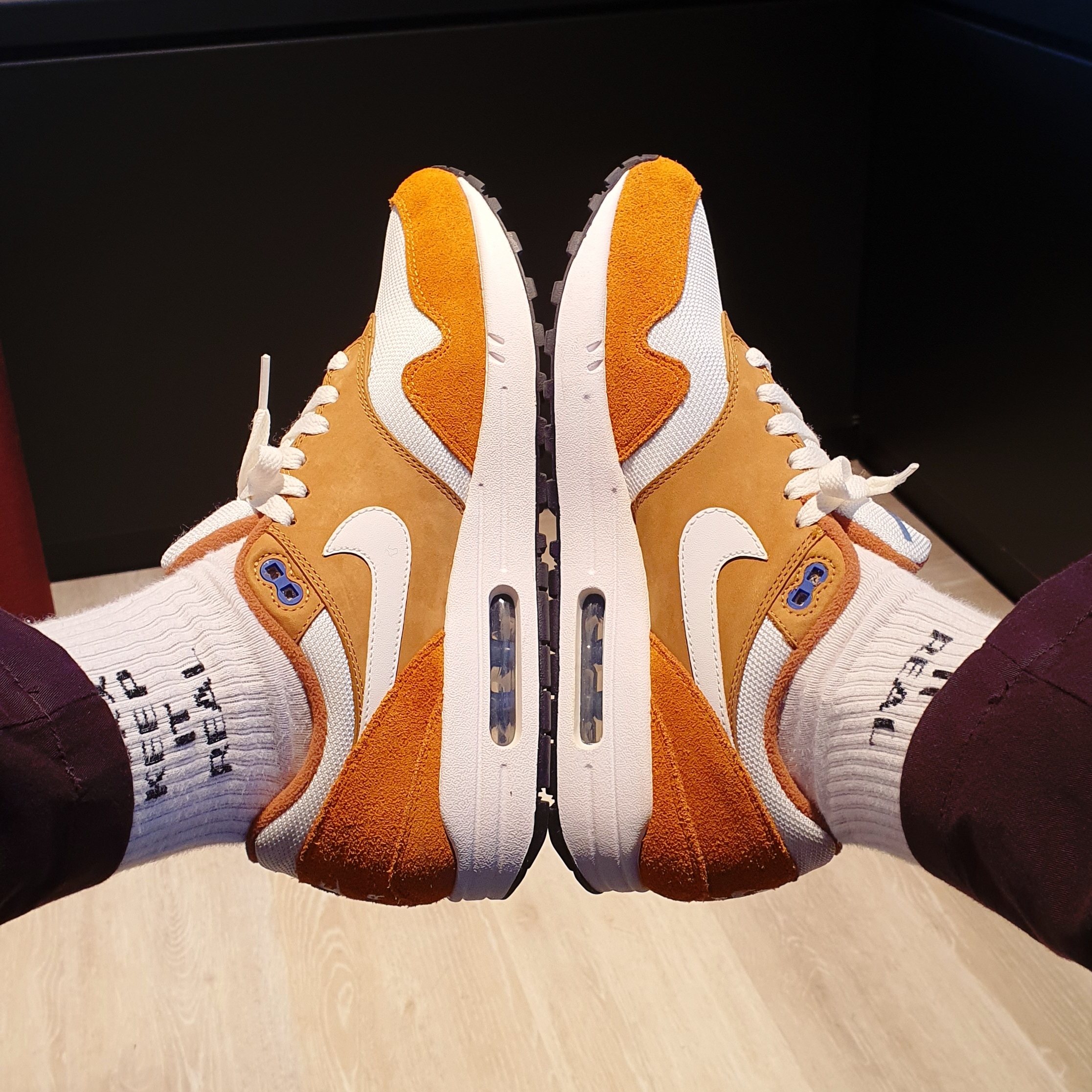 Nike Air Max 1 Curry 2018 착용 스타일