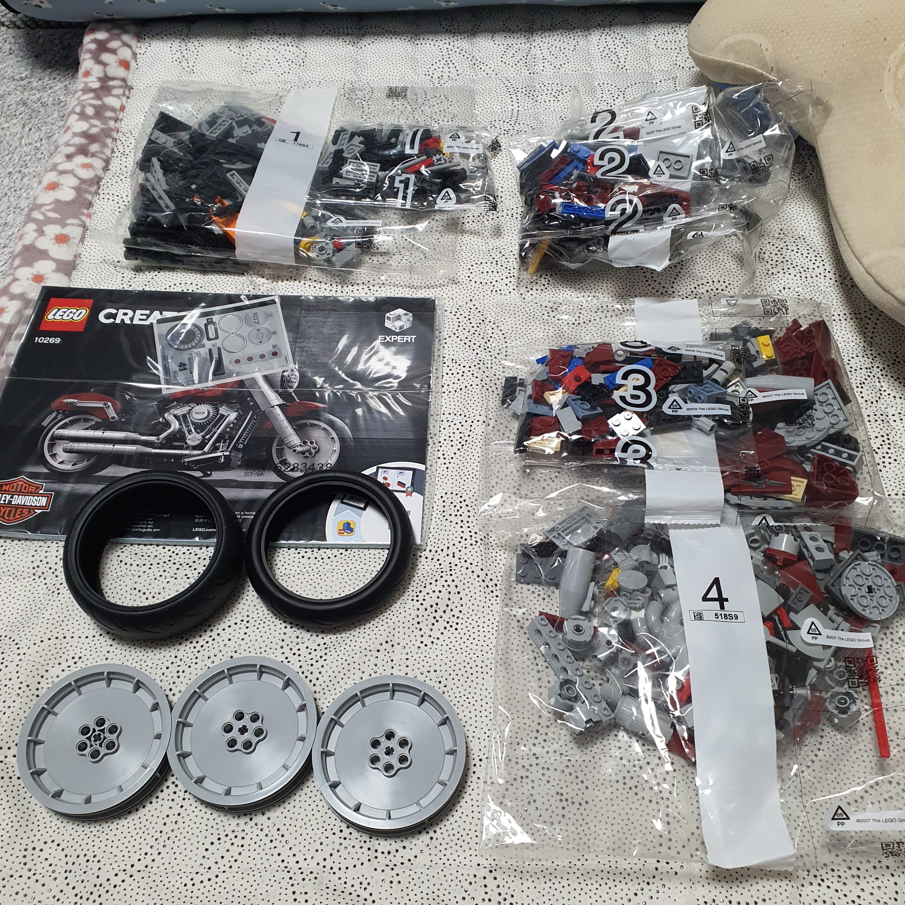 Lego Harley Davidson Fat Boy 착용 스타일 - 2