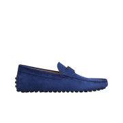 Tod's Gommino Suede Driving Shoes Blue