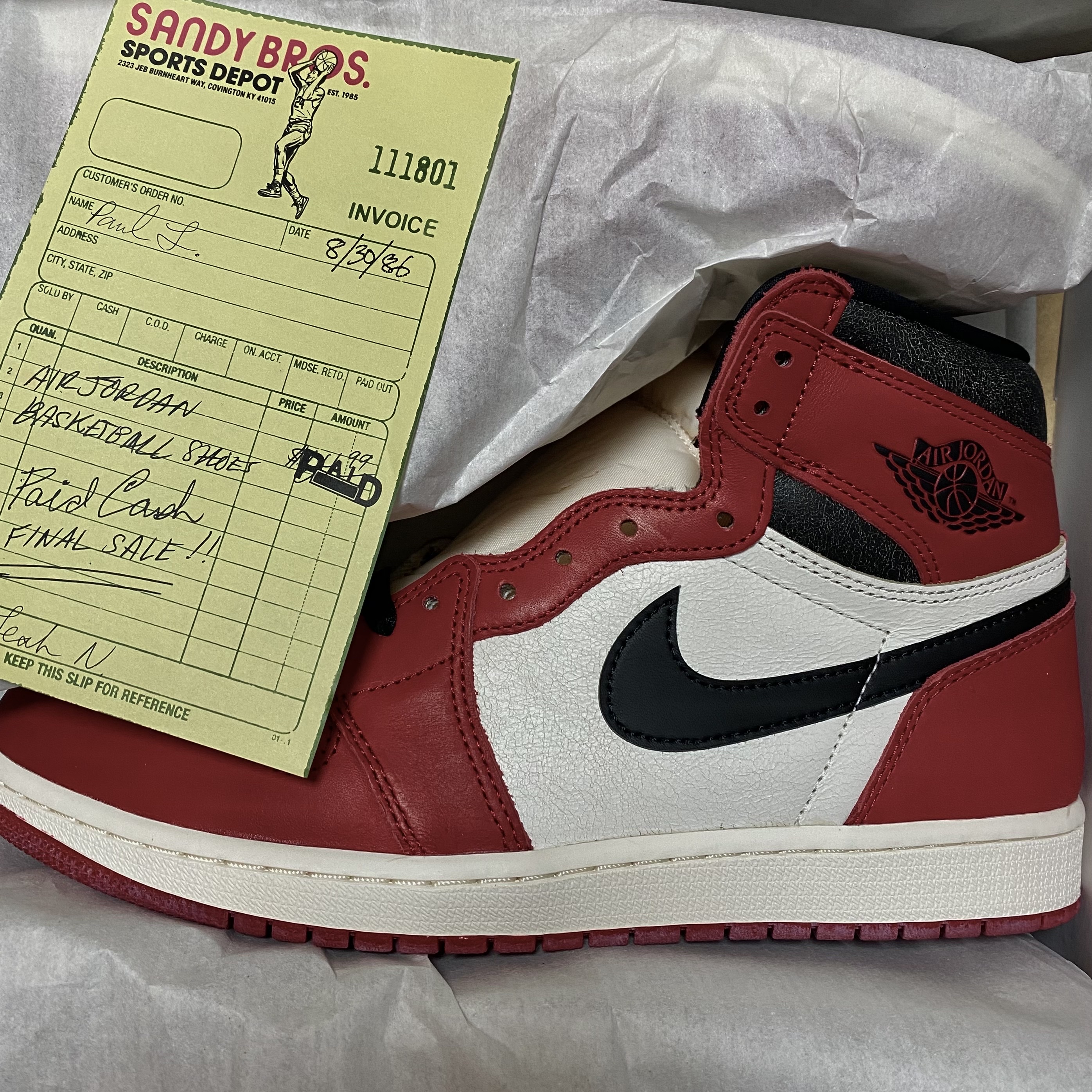 Jordan 1 Retro High OG Chicago 2022 착용 스타일