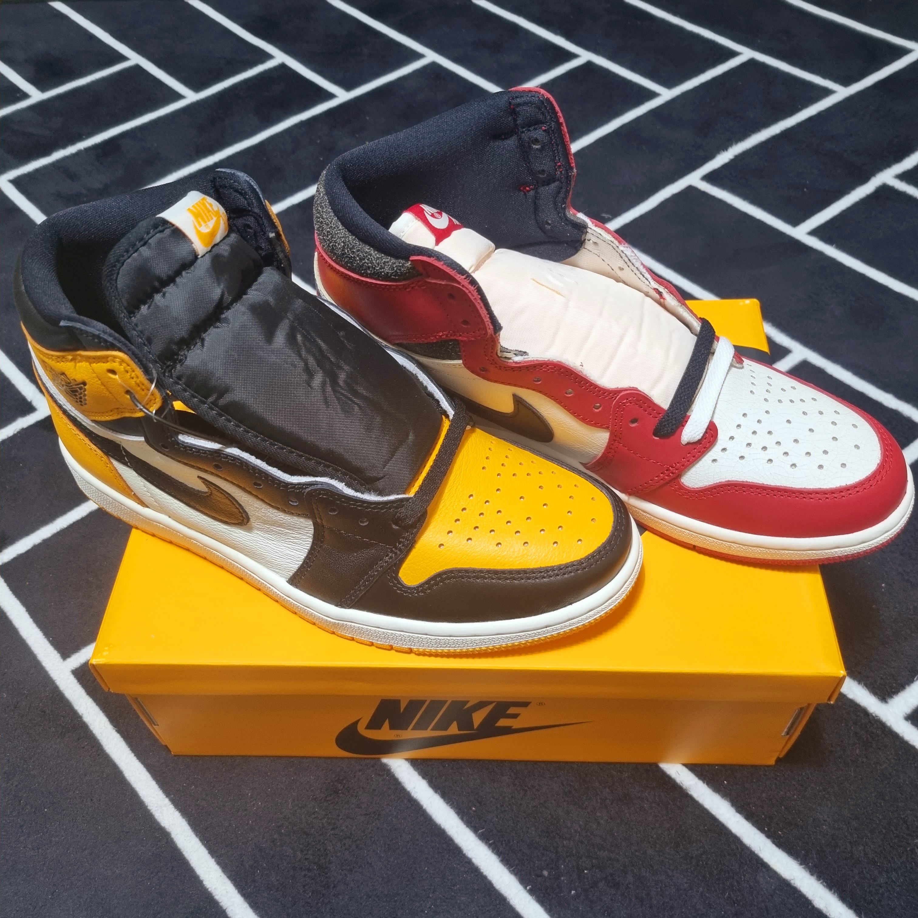 Jordan 1 Retro High OG Taxi, Jordan 1 Retro High OG Chicago 2022 착용 스타일 - 2
