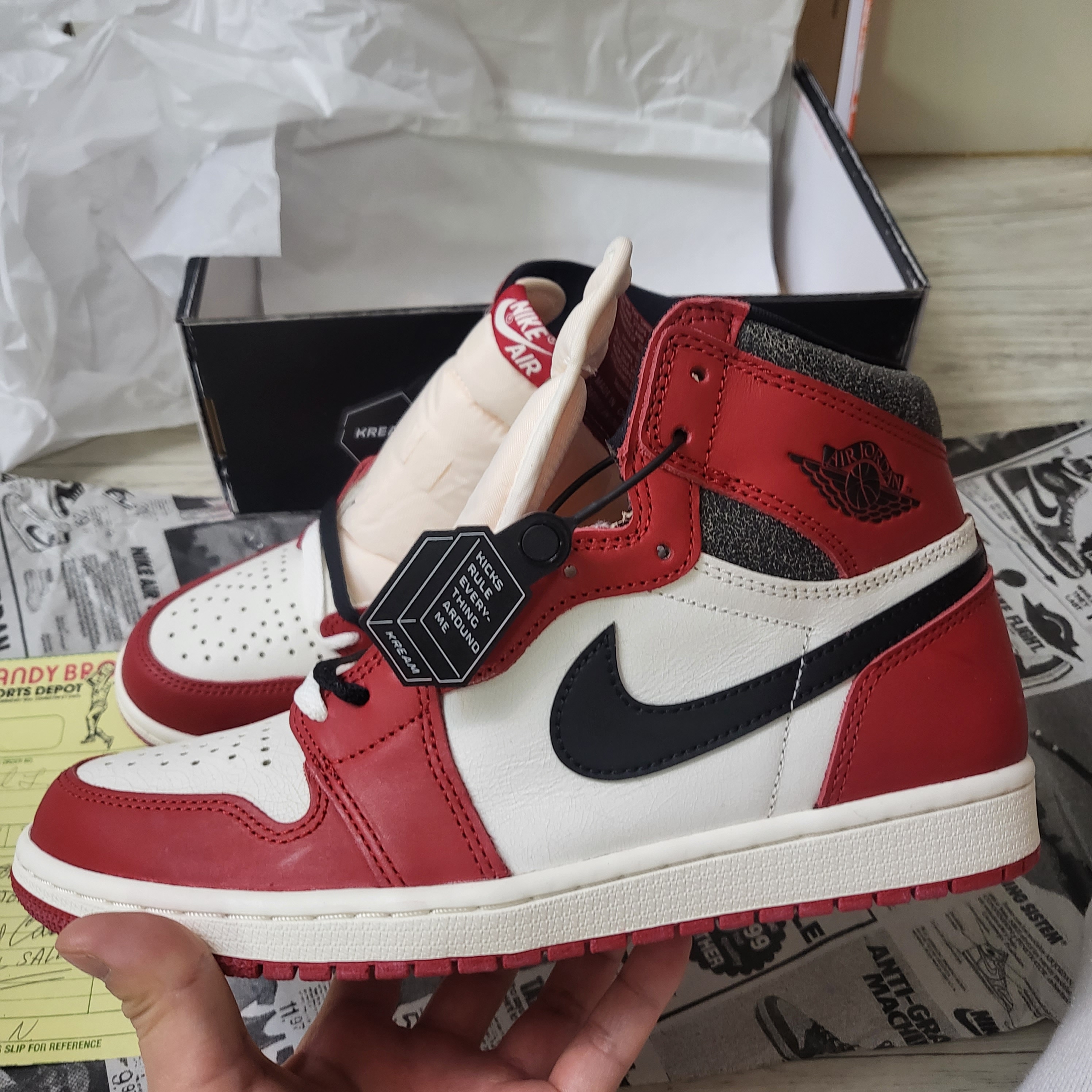 Jordan 1 Retro High OG Chicago 2022 착용 스타일 - 1