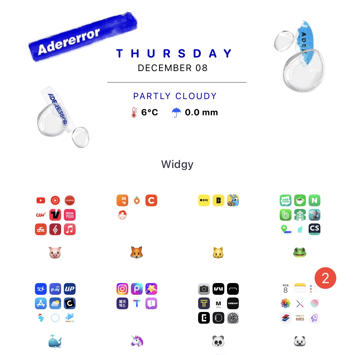 Casetify x Ader Error iPhone Tetris Magsafe Case Blue, Casetify x Ader Error Magsafe Wallet Noir 착용 스타일 - 5