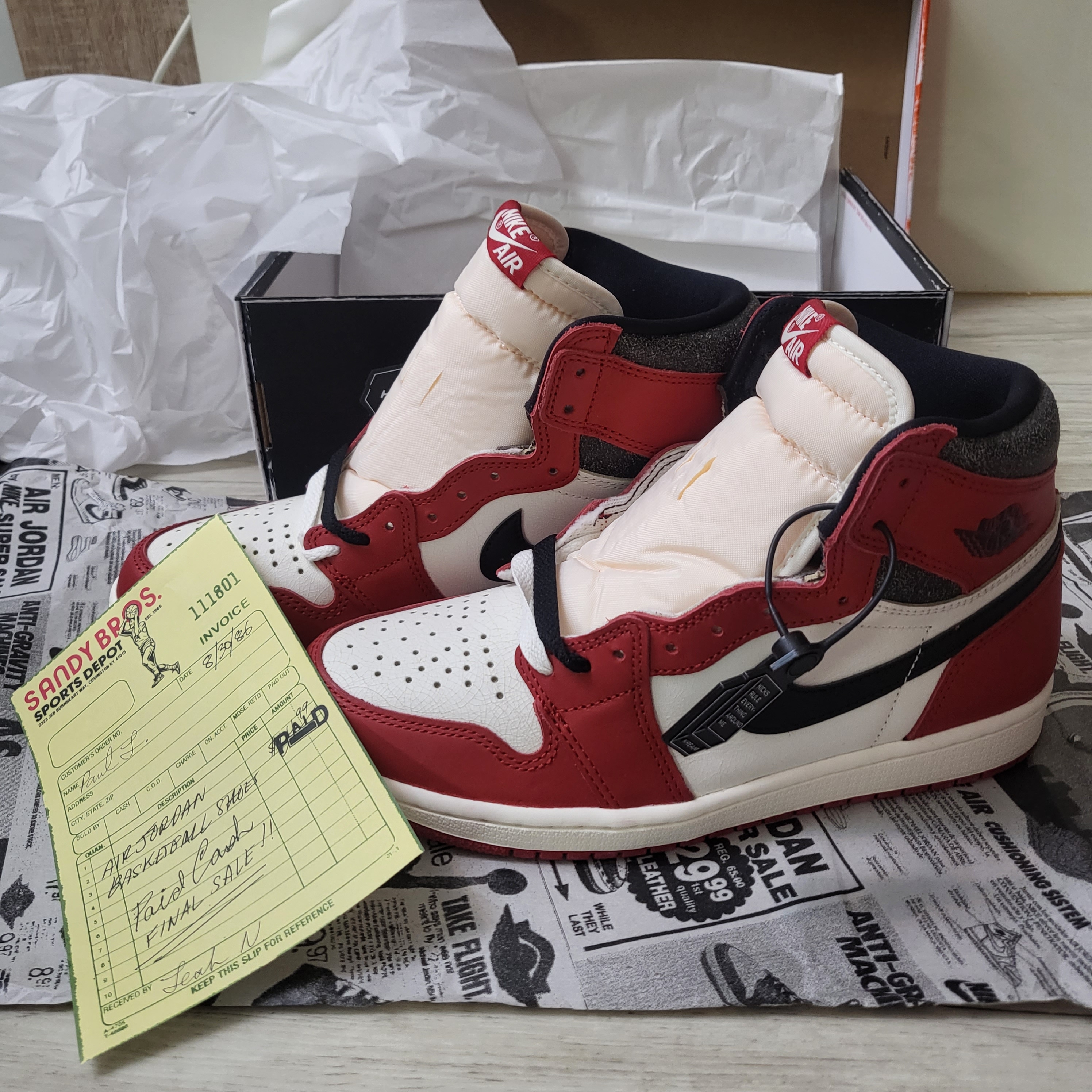 Jordan 1 Retro High OG Chicago 2022 착용 스타일 - 4