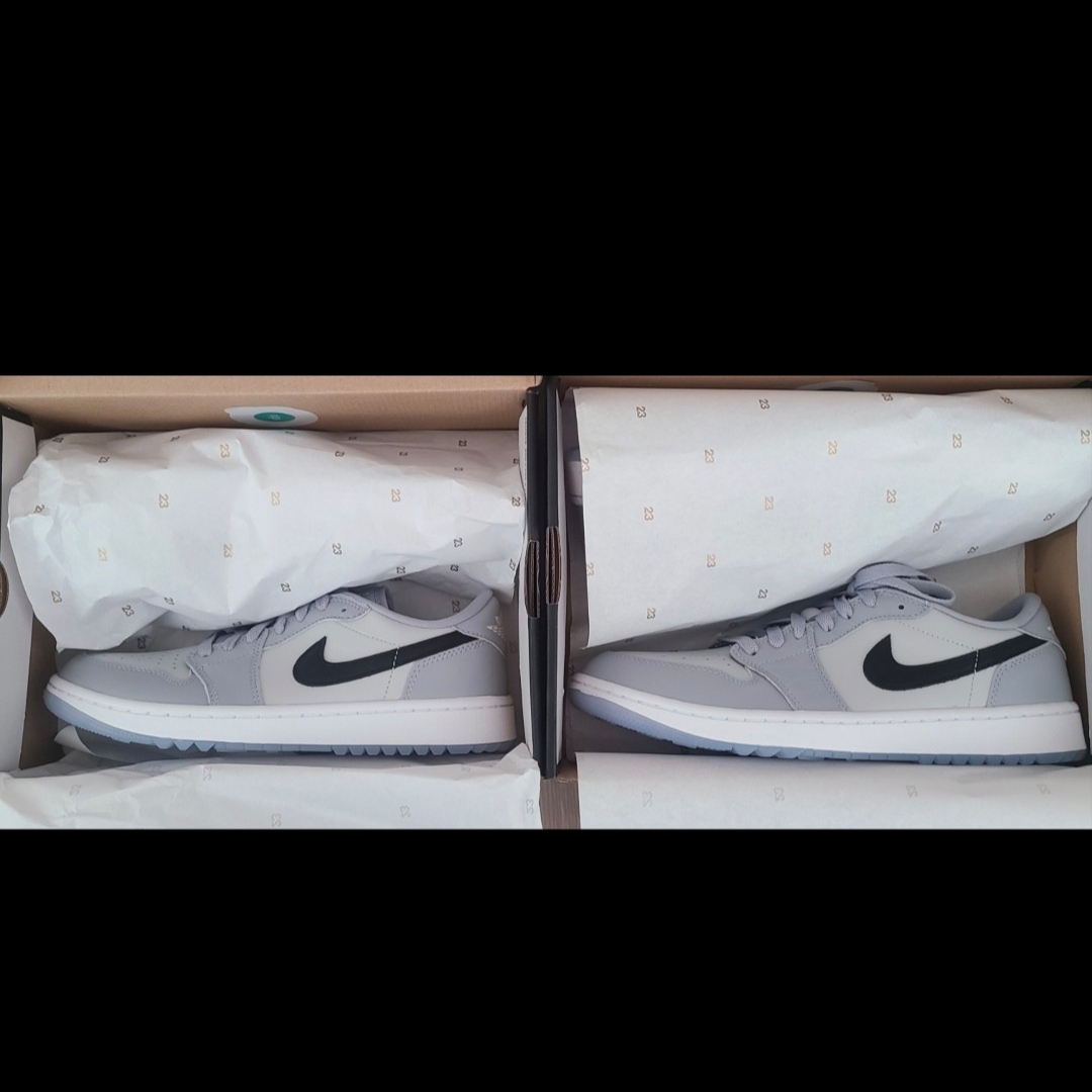 Jordan 1 Low Golf Wolf Grey 착용 스타일 - 2
