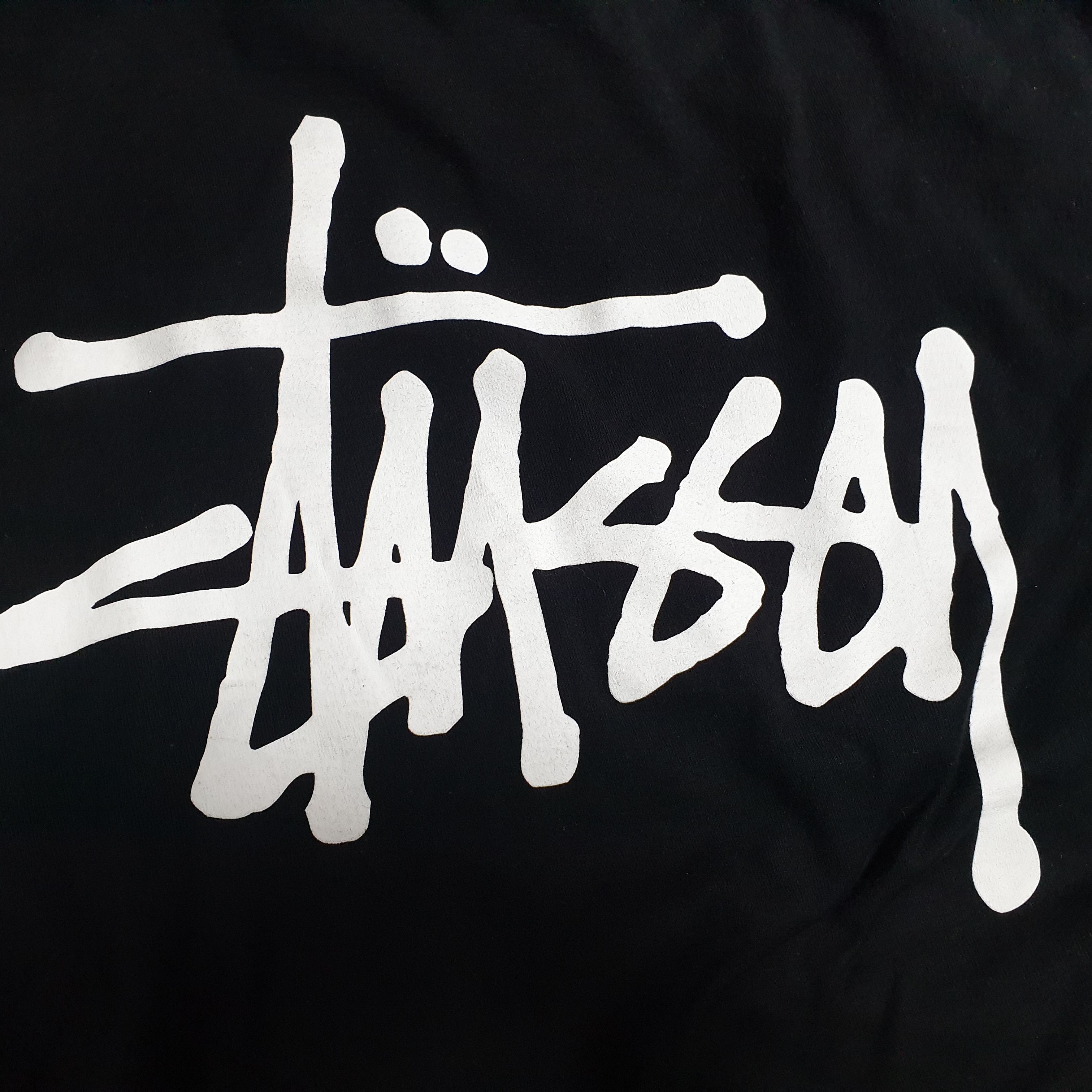 Stussy Basic Stussy T-Shirt Black 2022 착용 스타일