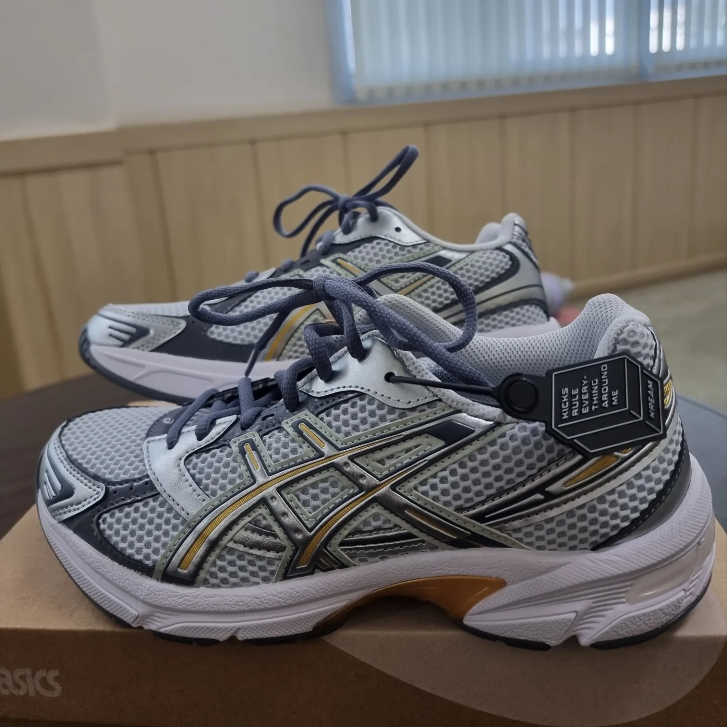 Asics Gel-1130 Polar Shade Pure Silver 착용 스타일 - 1