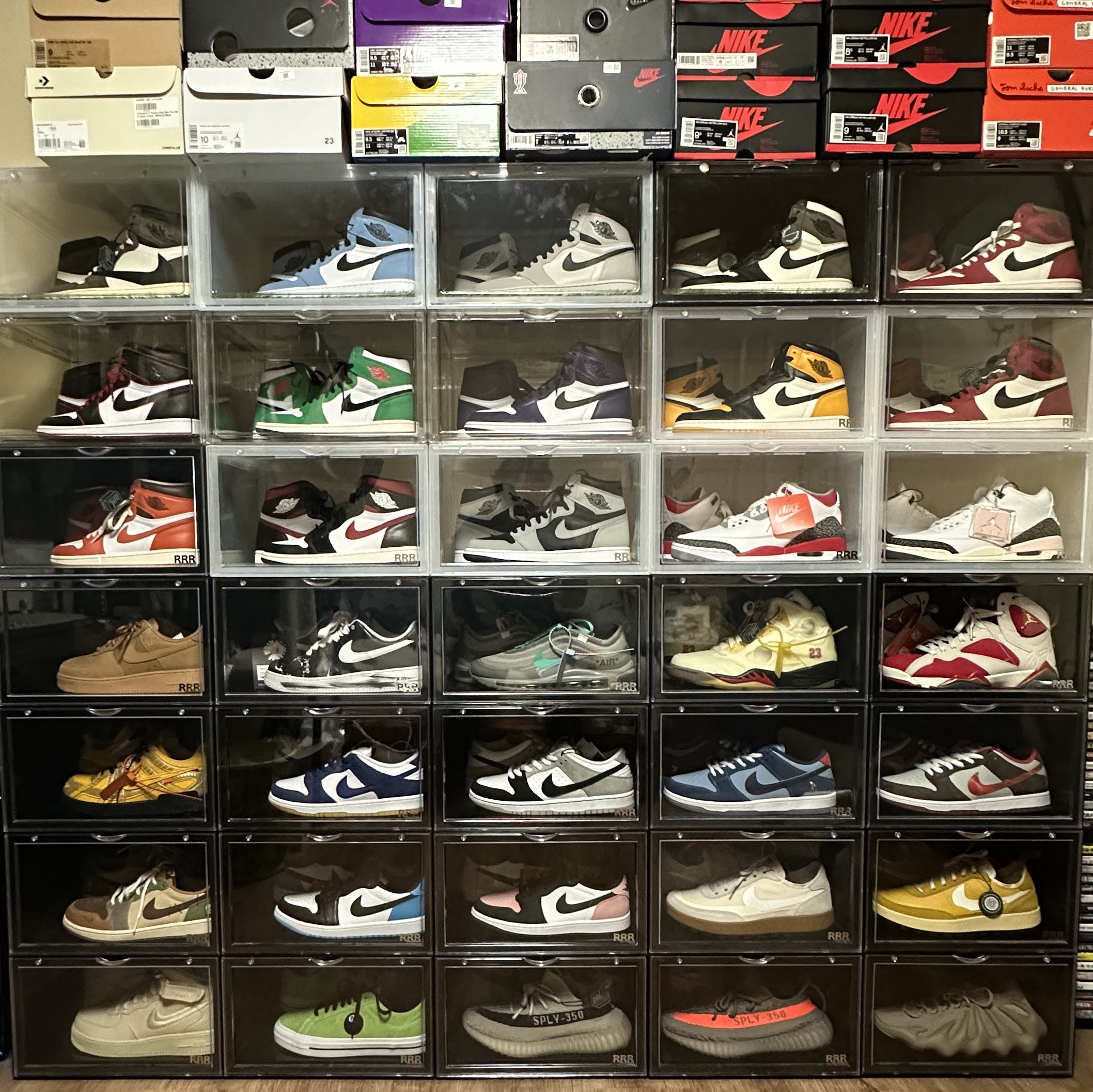 Nike x Off-White Air Max 97 Menta, Jordan 1 Retro High OG Chicago 2022 착용 스타일