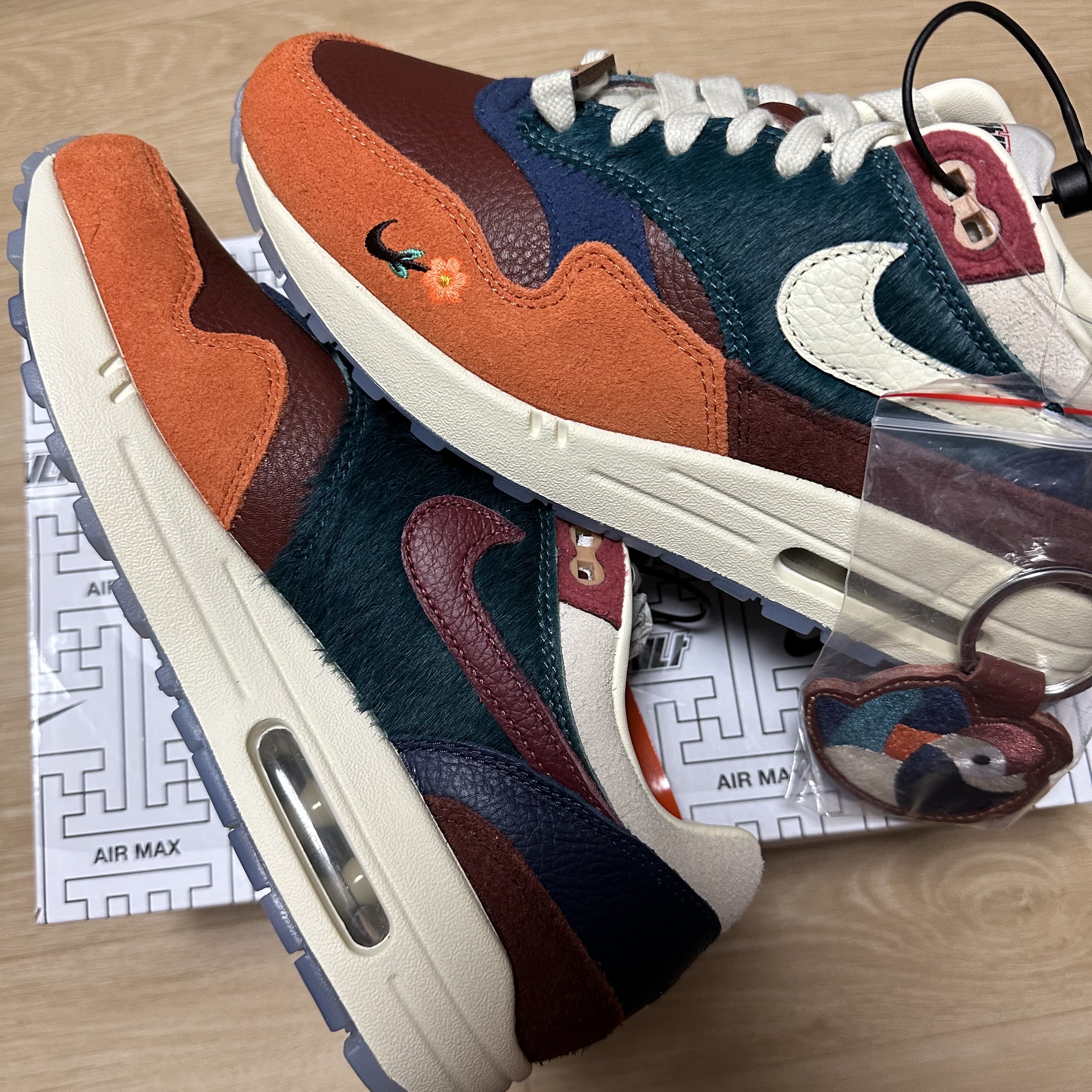 Nike x Kasina Air Max 1 SP Won-Ang Orange 착용 스타일