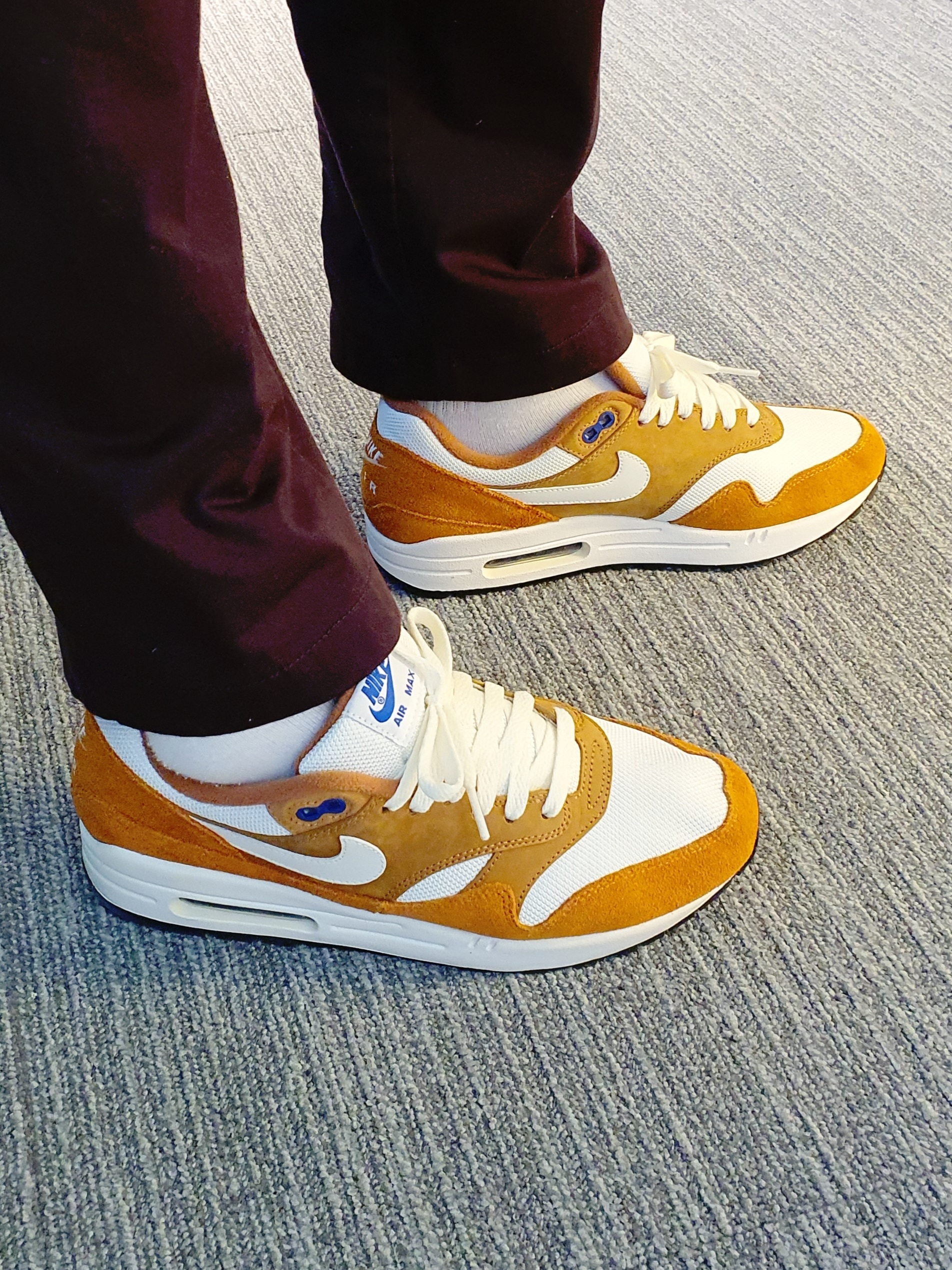 Nike Air Max 1 Curry 2018 착용 스타일 - 1
