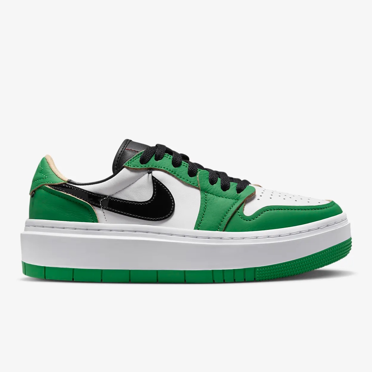 (W) Jordan 1 Elevate Low SE Lucky Green 착용 스타일 - 3