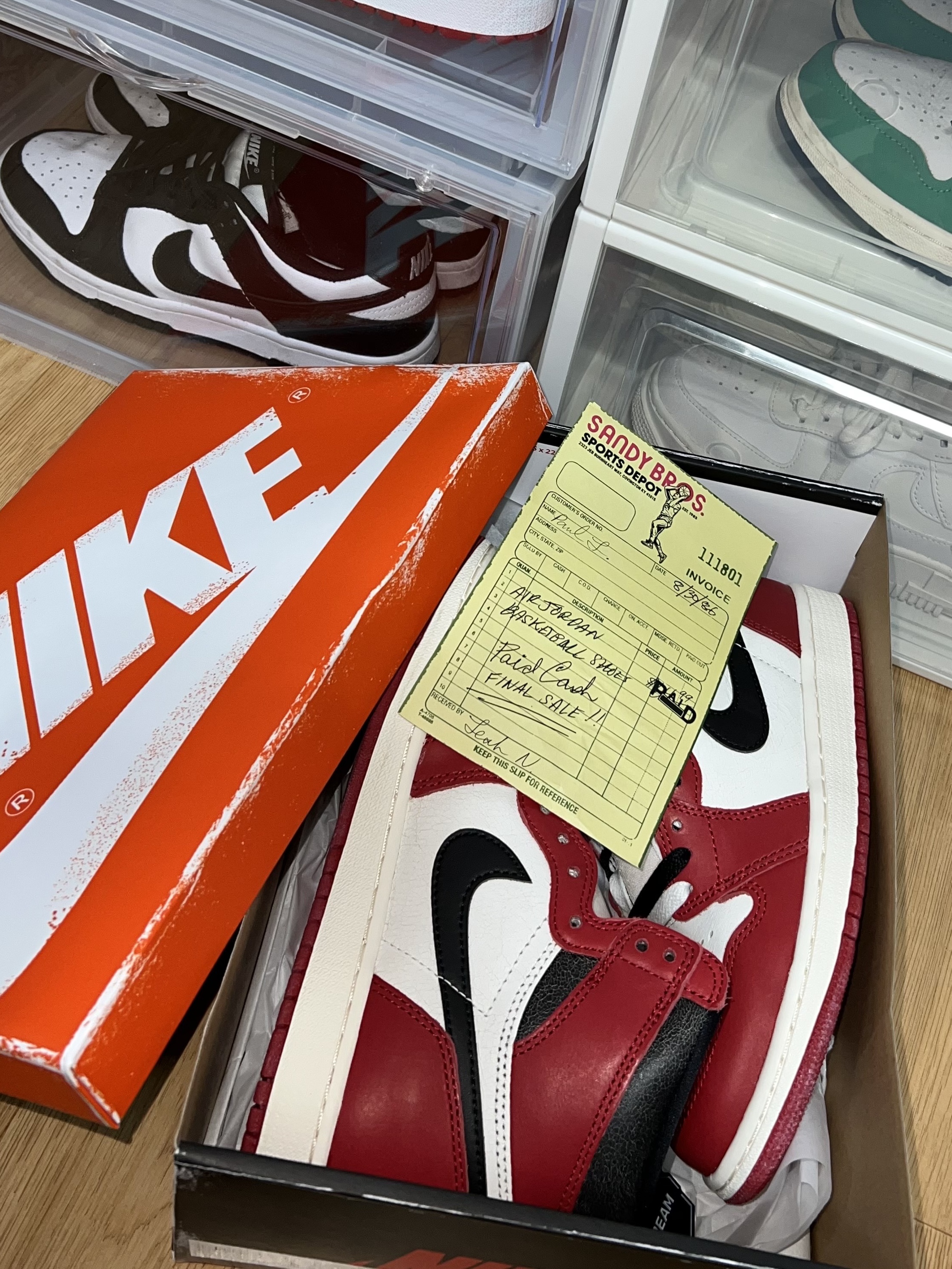 Jordan 1 Retro High OG Chicago 2022, Jordan 1 Low Golf Chicago 착용 스타일 - 2