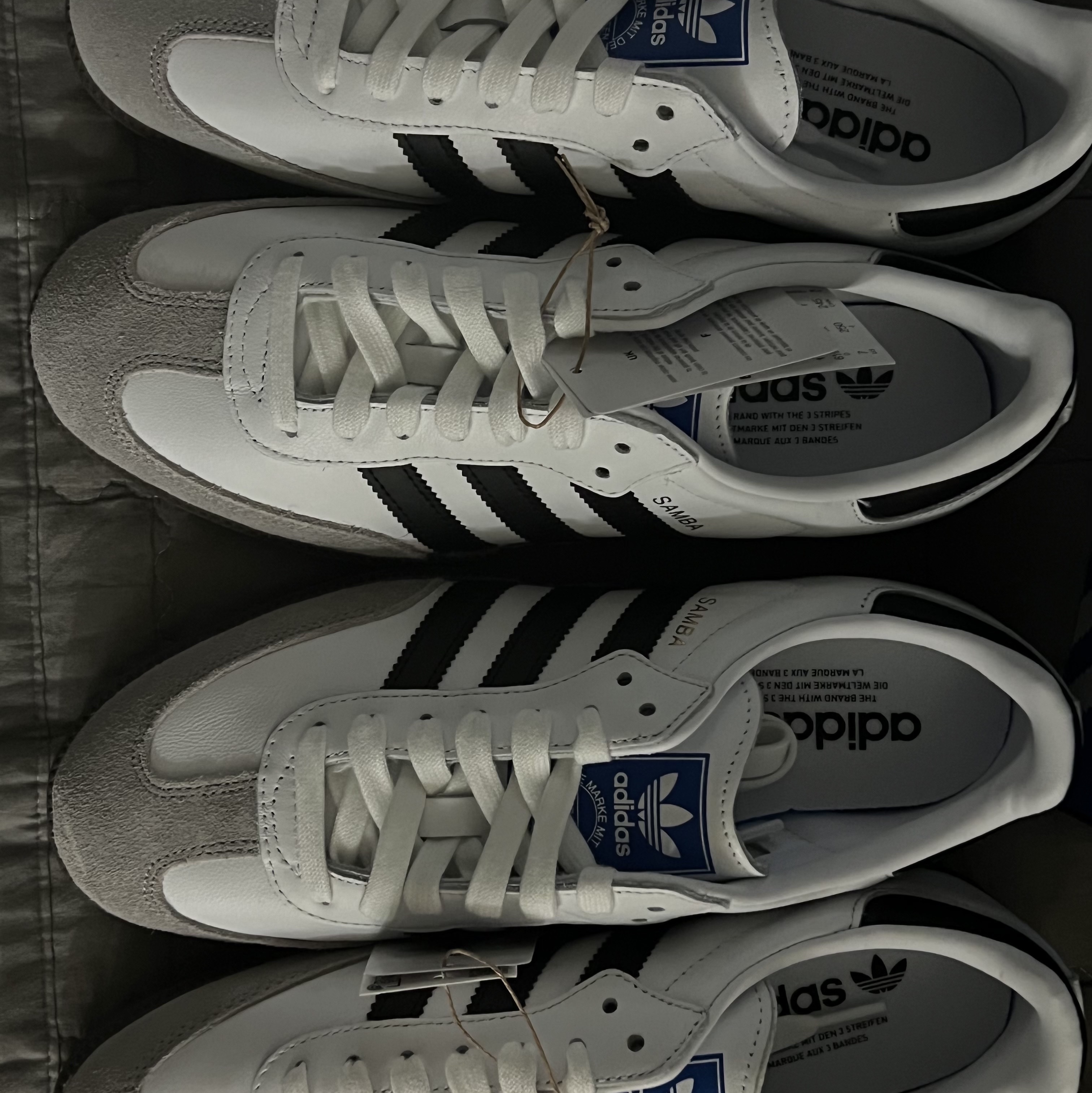 Adidas Samba OG Cloud White 착용 스타일 - 2