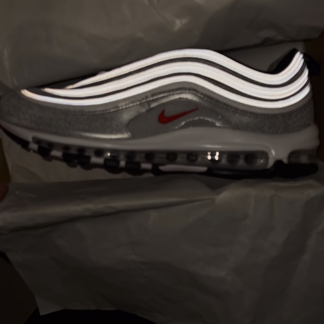 Nike Air Max 97 OG Silver Bullet 2022 착용 스타일