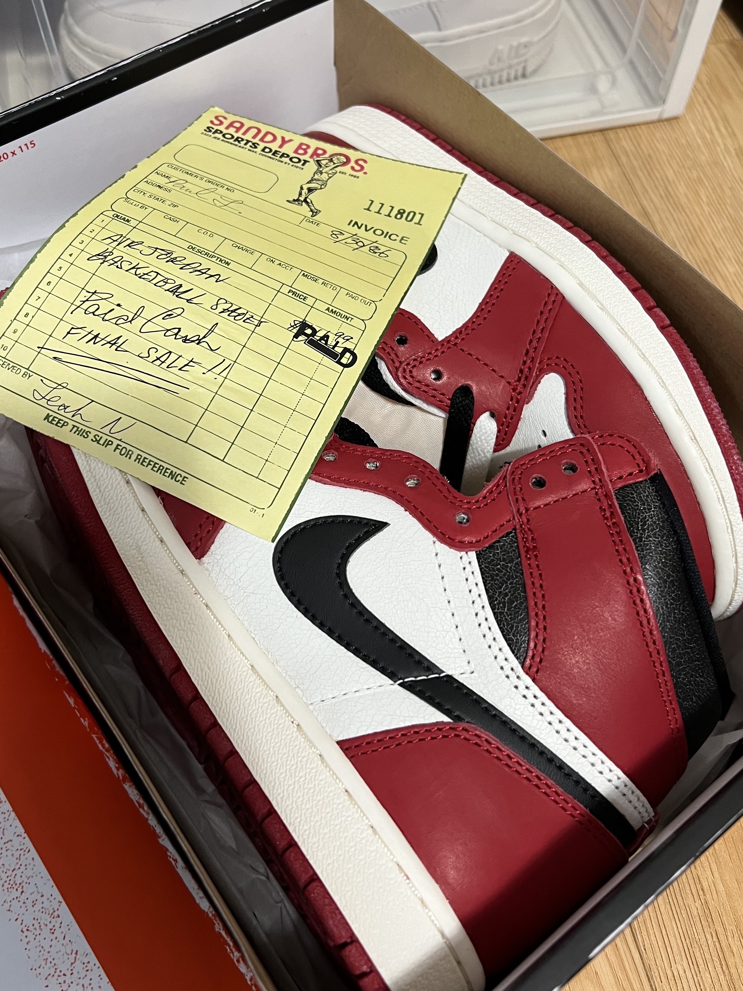 Jordan 1 Retro High OG Chicago 2022, Jordan 1 Low Golf Chicago 착용 스타일 - 3
