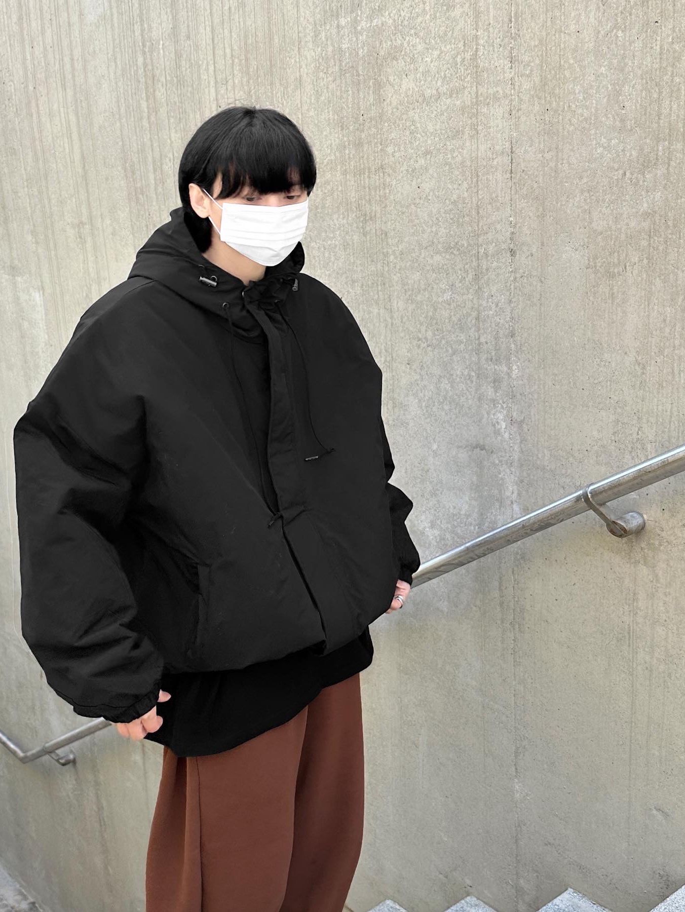 Y-3 Yohji Star Black White 착용 스타일 - 4