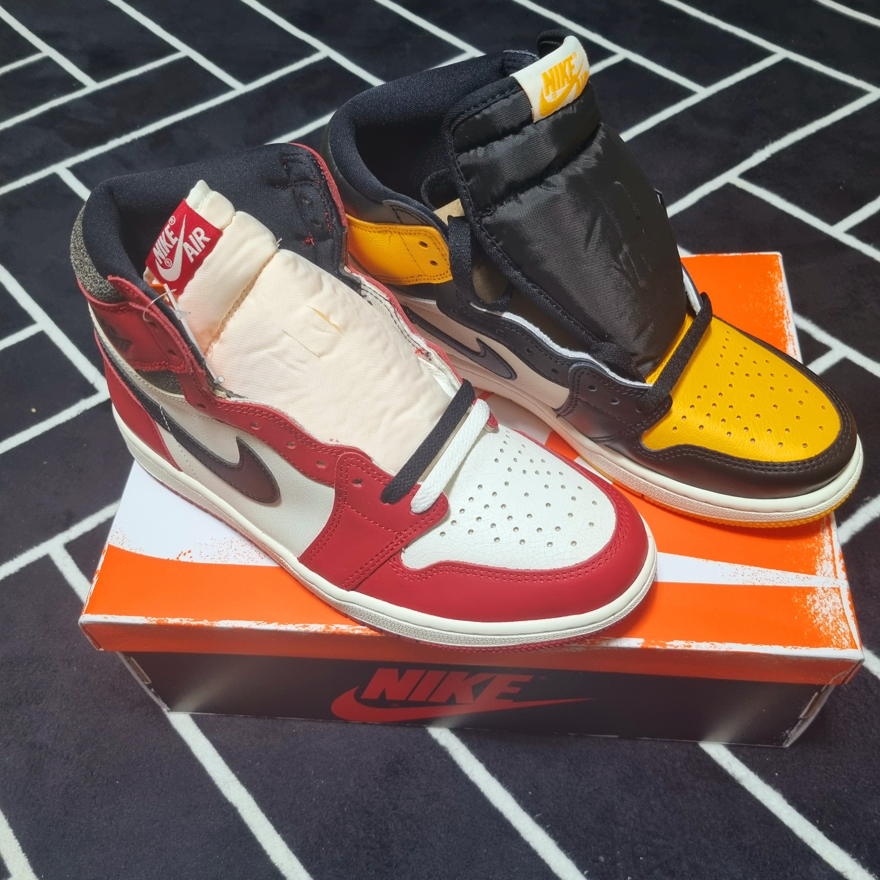 Jordan 1 Retro High OG Taxi, Jordan 1 Retro High OG Chicago 2022 착용 스타일 - 3