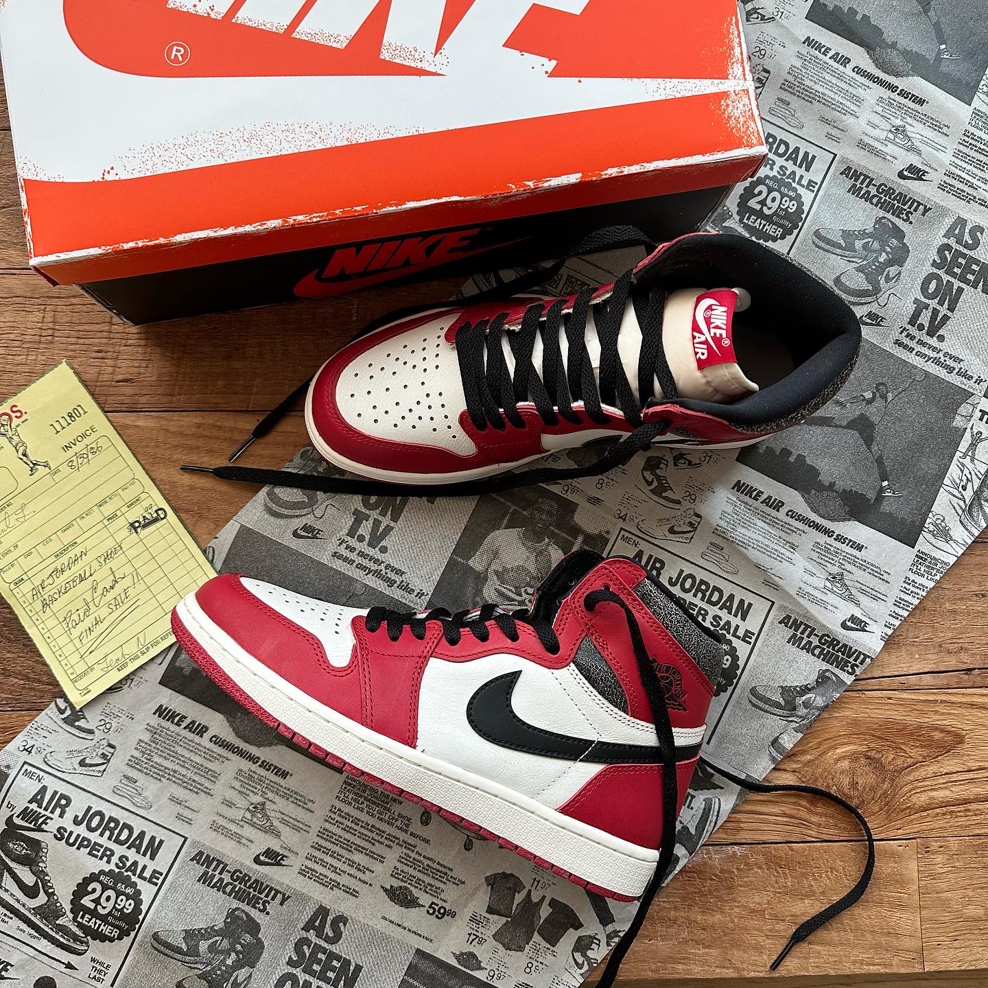 Jordan 1 Retro High OG Chicago 2022 착용 스타일 - 3