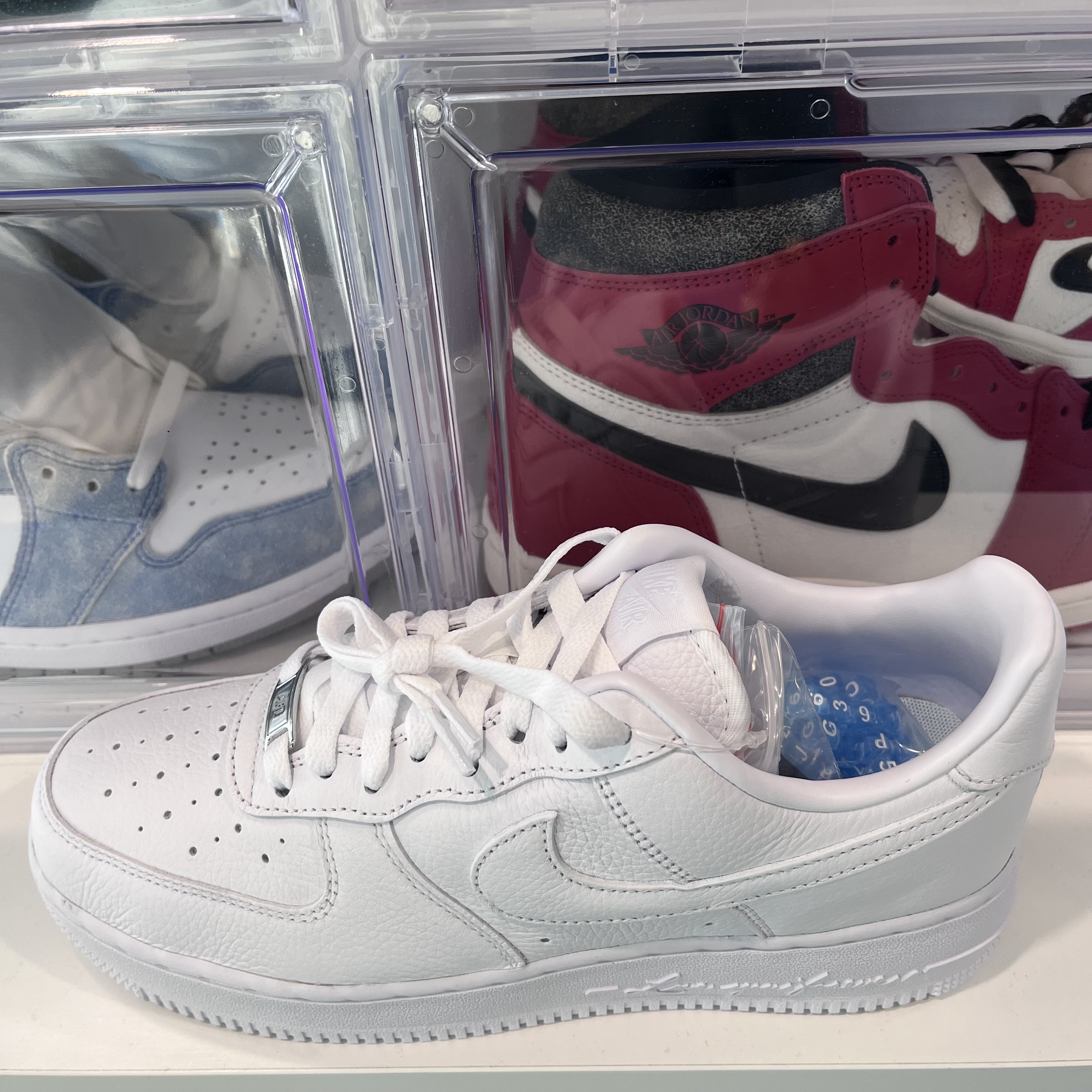 Nike x Drake Nocta Air Force 1 Low SP Certified Lover Boy White 착용 스타일