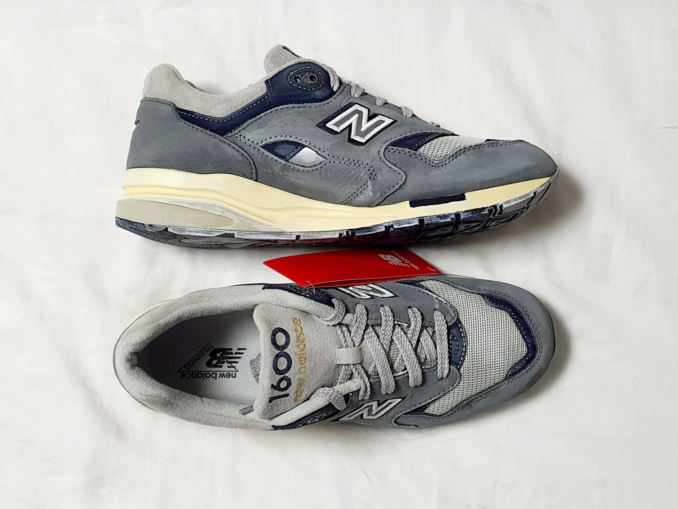 New Balance 1600 Premium Vintage Grey 착용 스타일 - 4