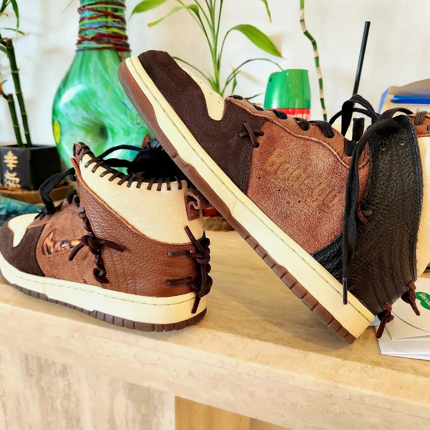 Nike x Bodega Dunk High Legend 착용 스타일 - 4