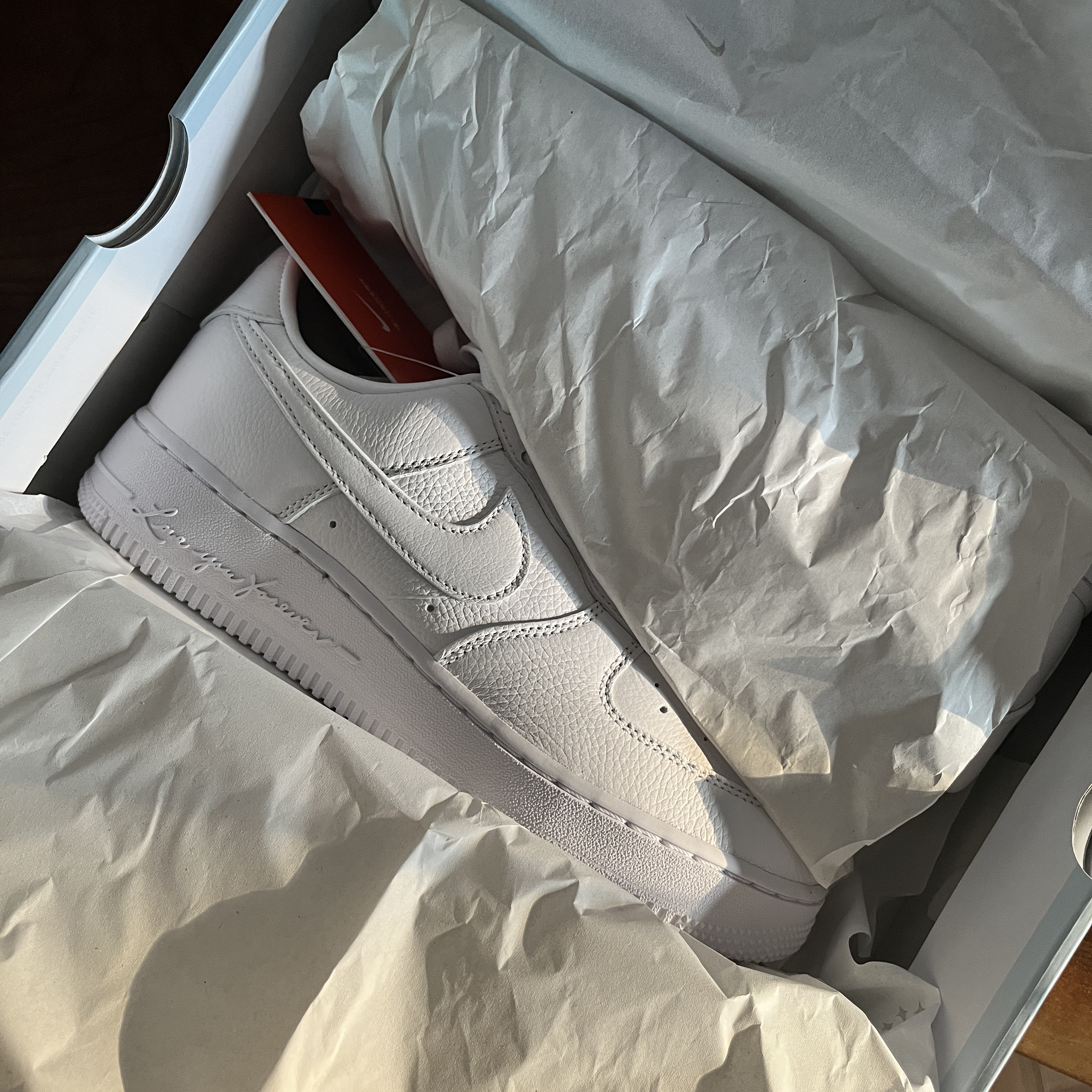 Nike x Drake Nocta Air Force 1 Low SP Certified Lover Boy White 착용 스타일 - 1