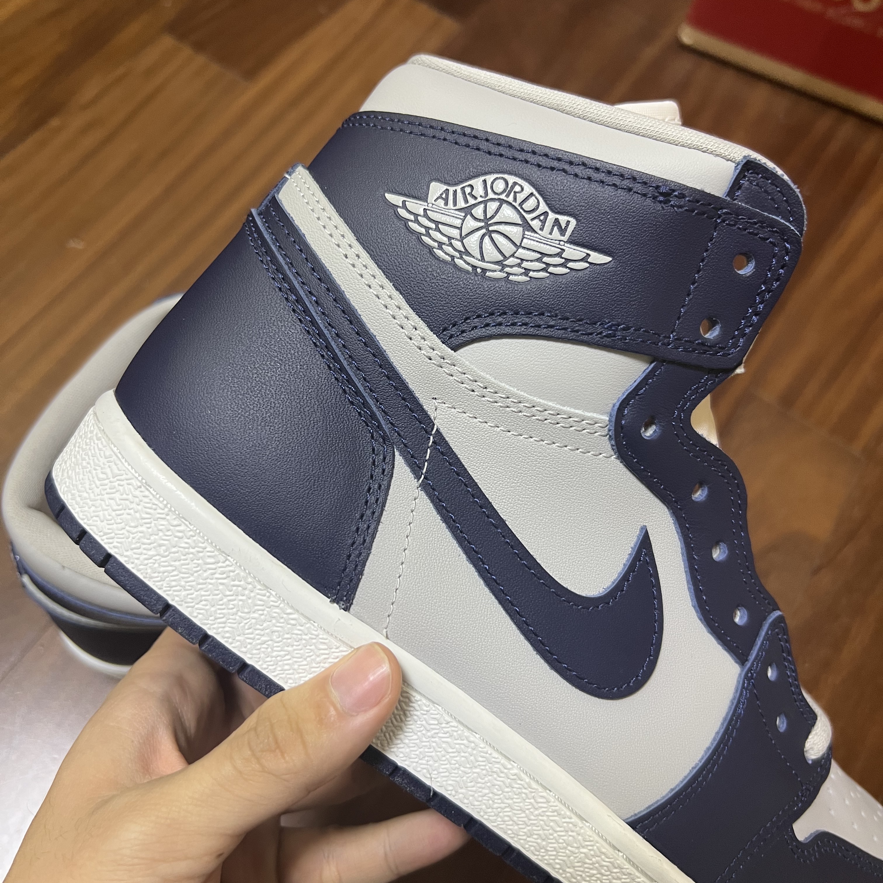 Jordan 1 High 85 College Navy, Jordan 1 Retro High OG Defiant SB LA to Chicago 착용 스타일 - 2