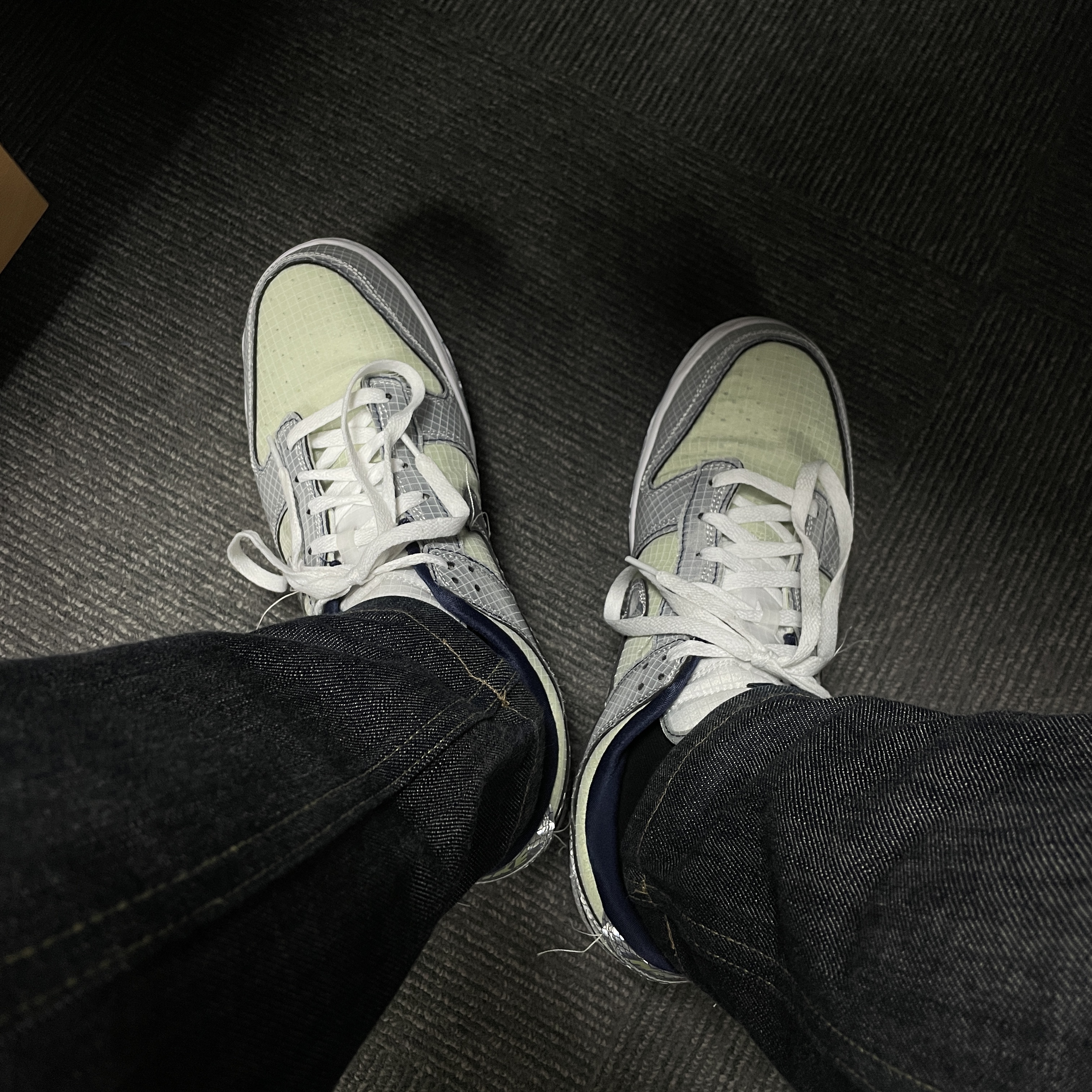 Nike x Union Dunk Low Passport Pack Pistachio 착용 스타일
