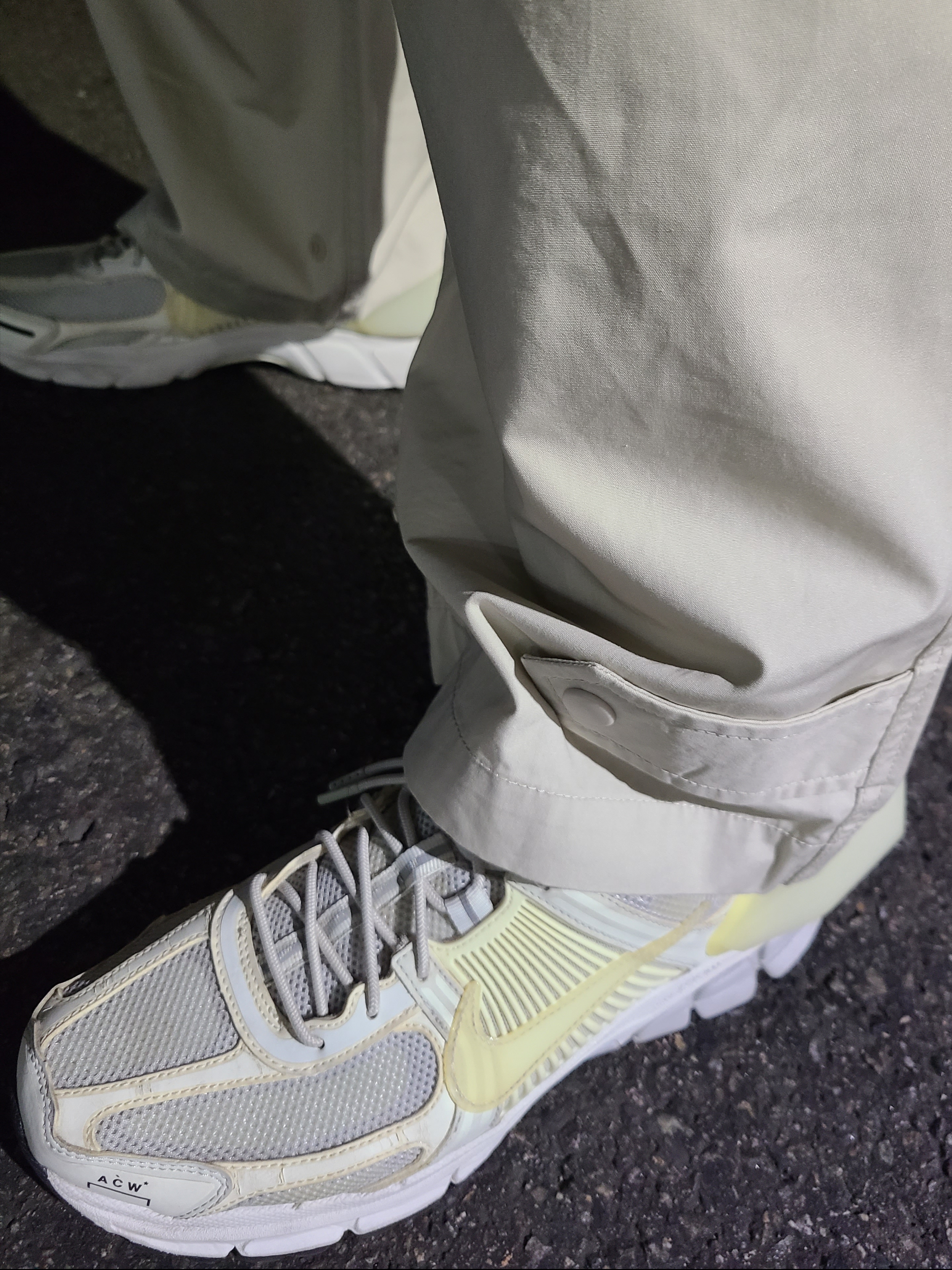 Nike x A-Cold-Wall Zoom Vomero 5 Sail 착용 스타일 - 4