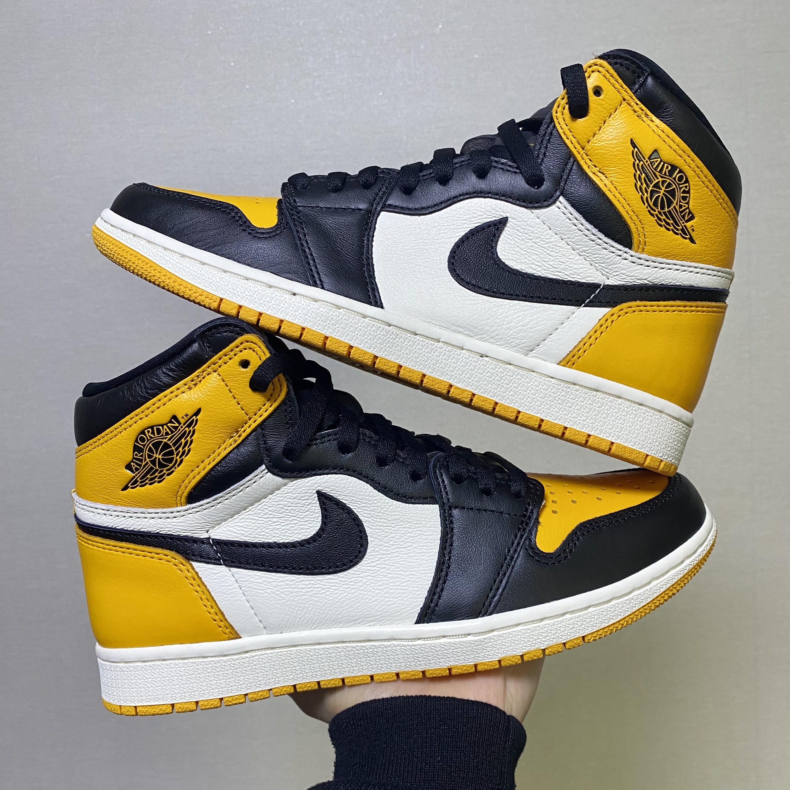 Jordan 1 Retro High OG Taxi 착용 스타일 - 4