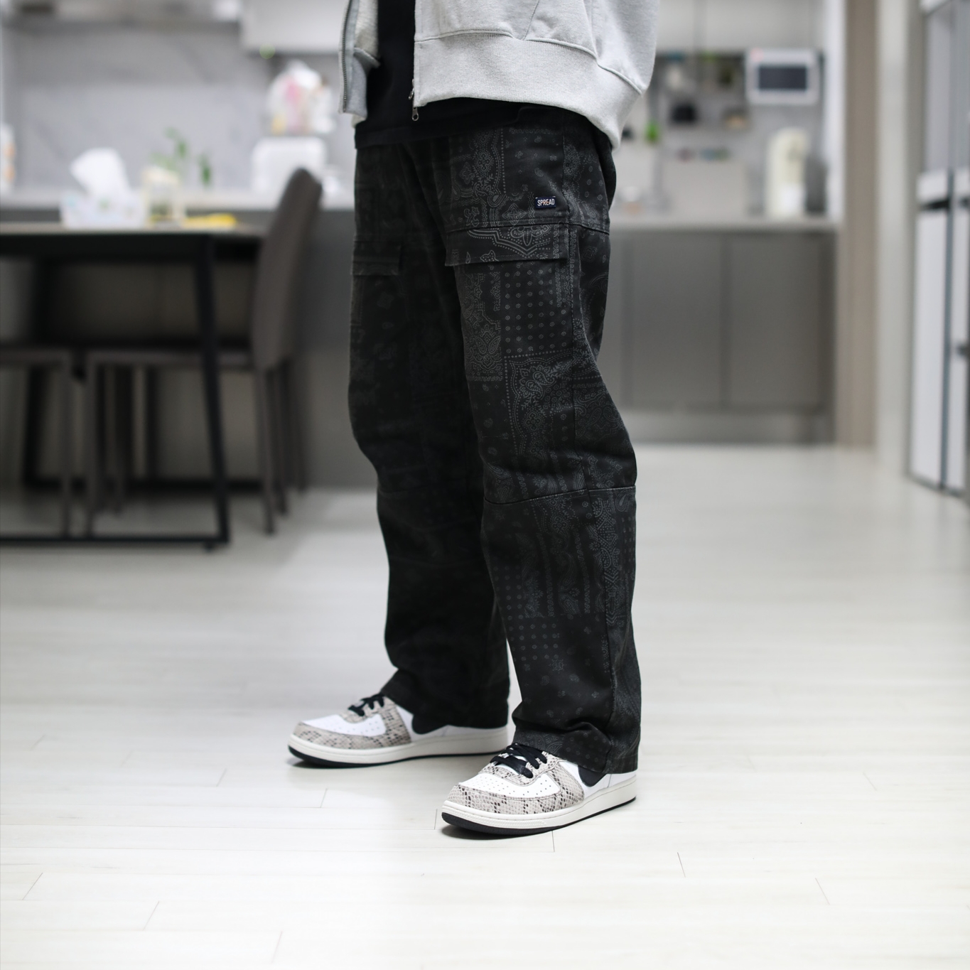 Nike Terminator High Cocoa Snake 착용 스타일