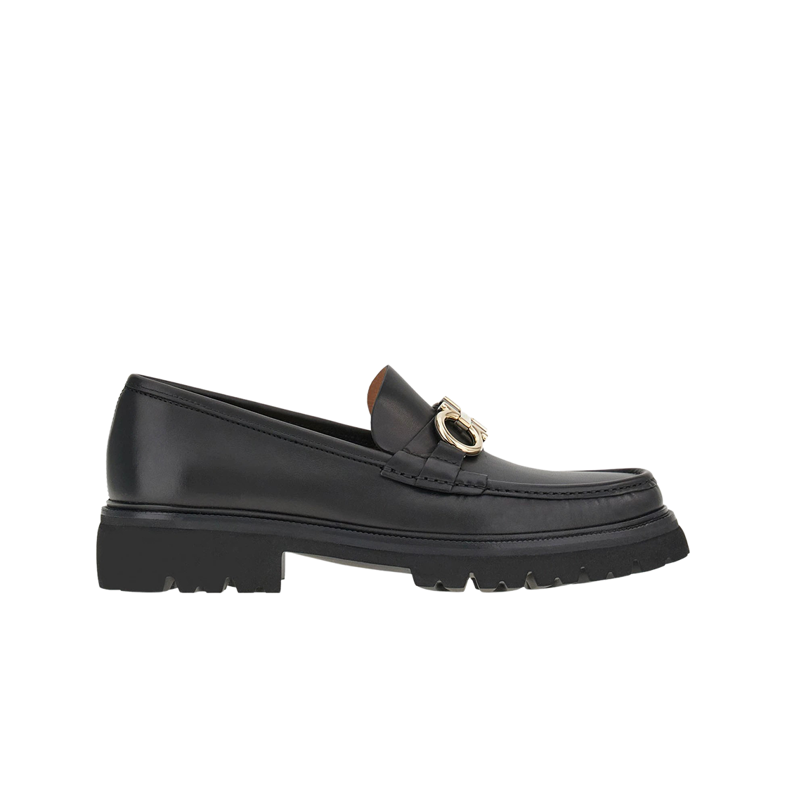 페라가모 간치니 로퍼 블랙 - EE(Ferragamo Gancini Loafer Black - EE) - 1