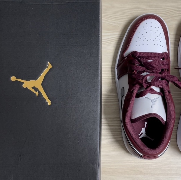 Jordan 1 Low Cherrywood Red 착용 스타일 - 2