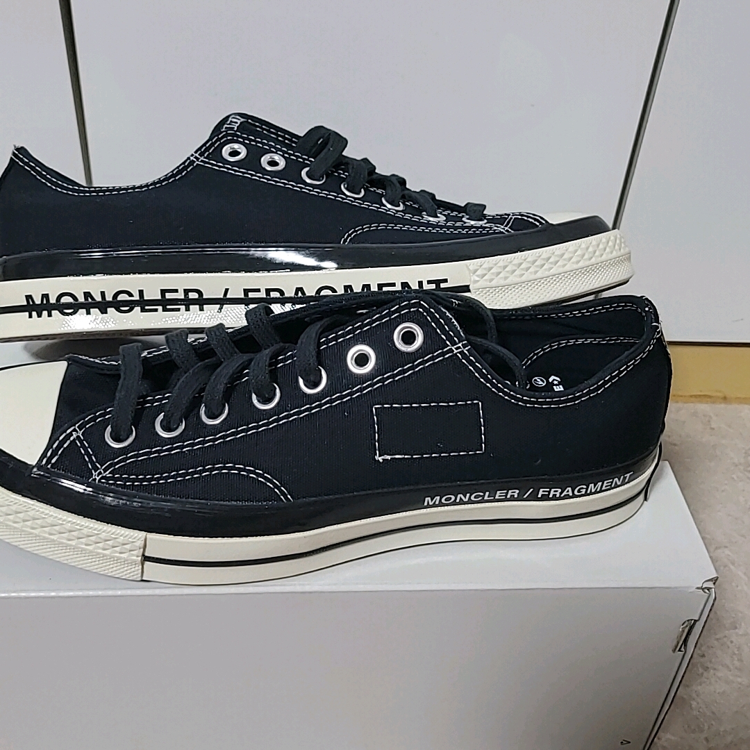 Converse x Moncler x Fragment Chuck 70 Ox Black 착용 스타일 - 2