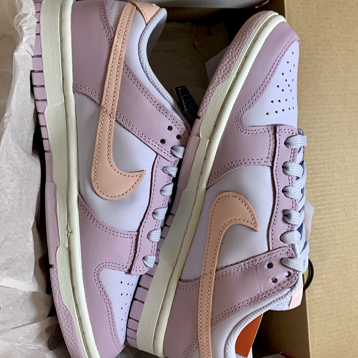 (W) Nike Dunk Low Atmosphere Pink 착용 스타일