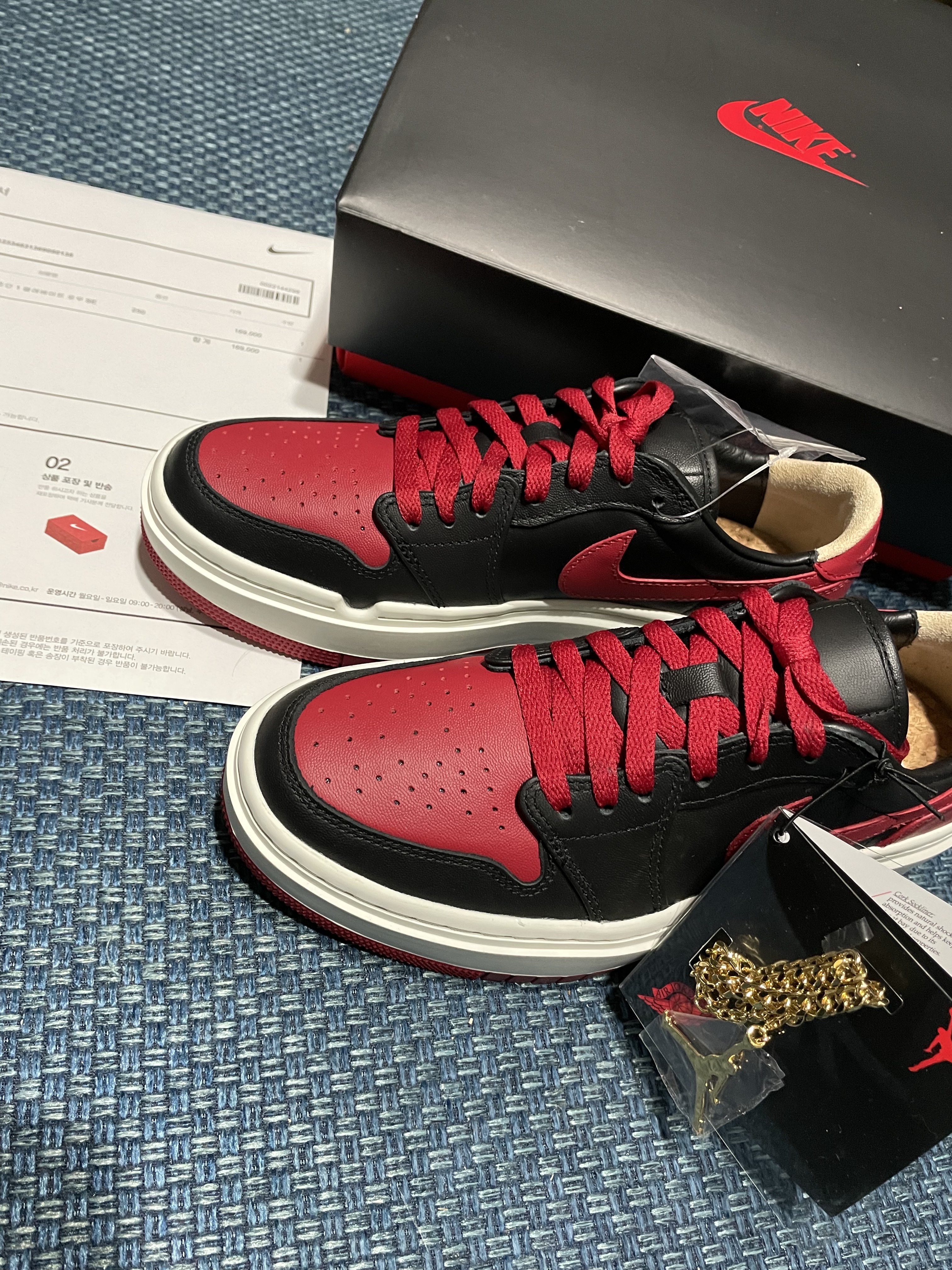 (W) Jordan 1 Elevate Low SE Bred 착용 스타일