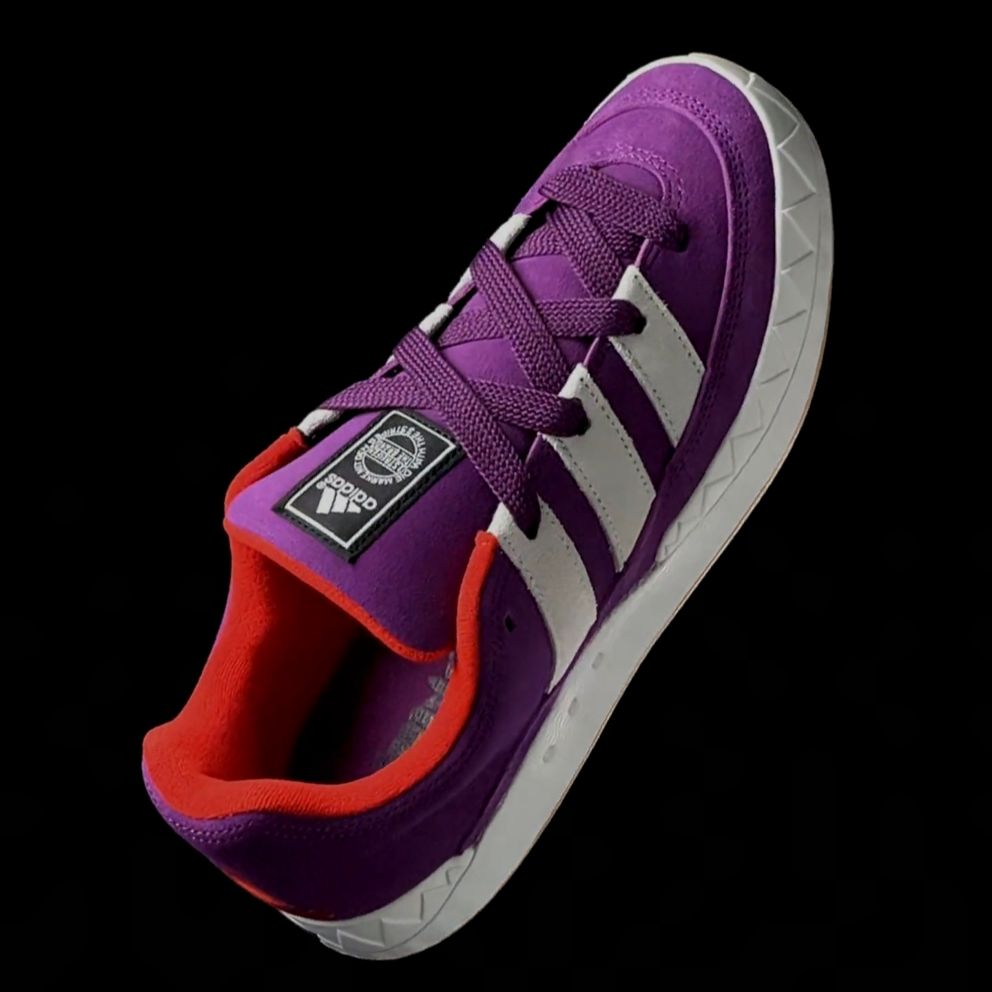 Adidas x Atmos Adimatic Glory Purple 착용 스타일