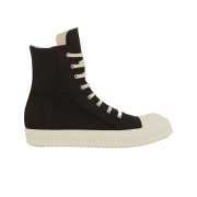 Rick Owens Drkshdw Calf Leather Penta Sneakers Black Milk White