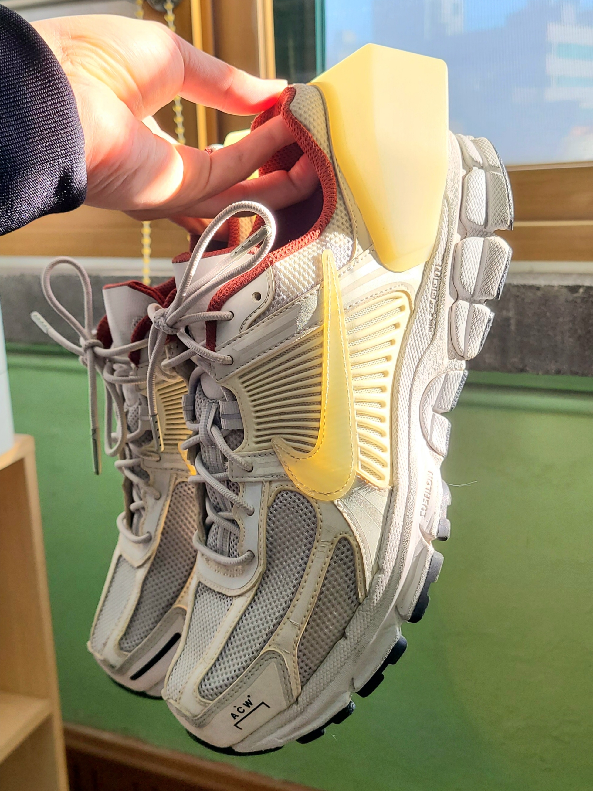 Nike x A-Cold-Wall Zoom Vomero 5 Sail 착용 스타일 - 1