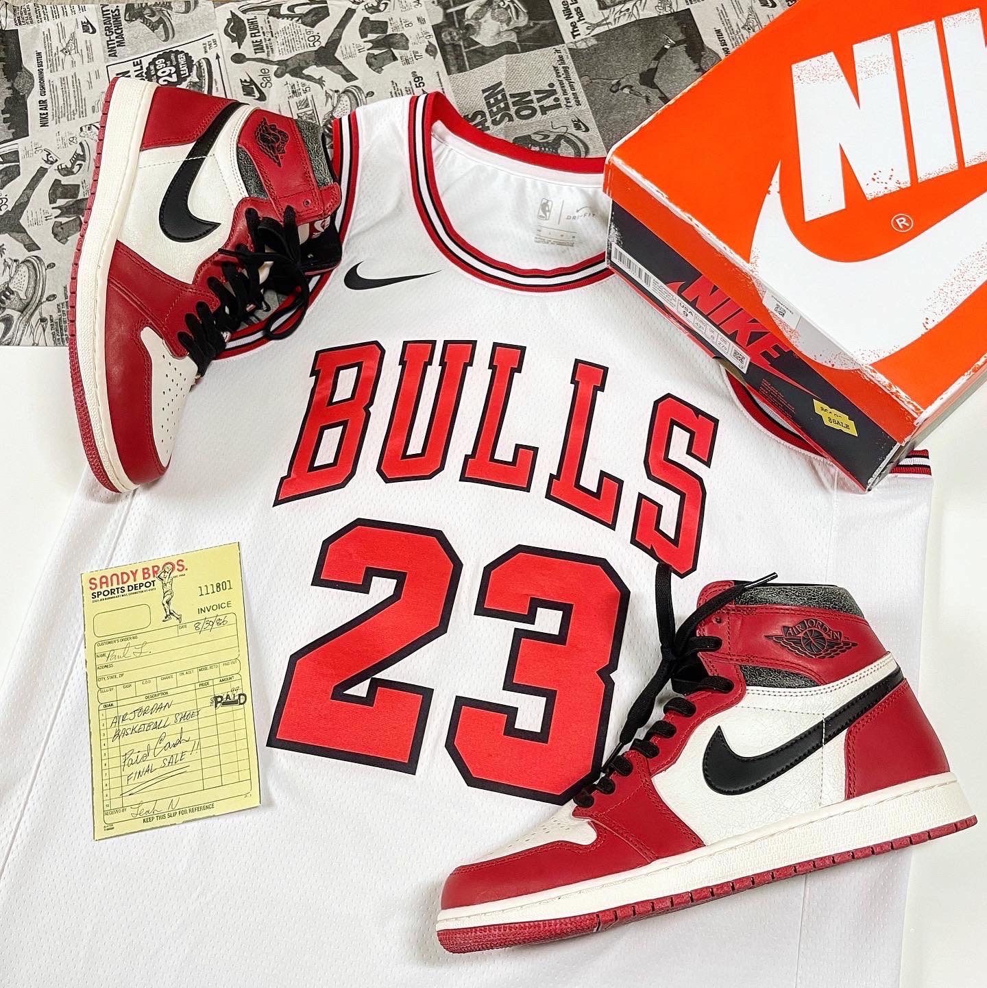 Jordan 1 Retro High OG Chicago 2022 착용 스타일 - 1