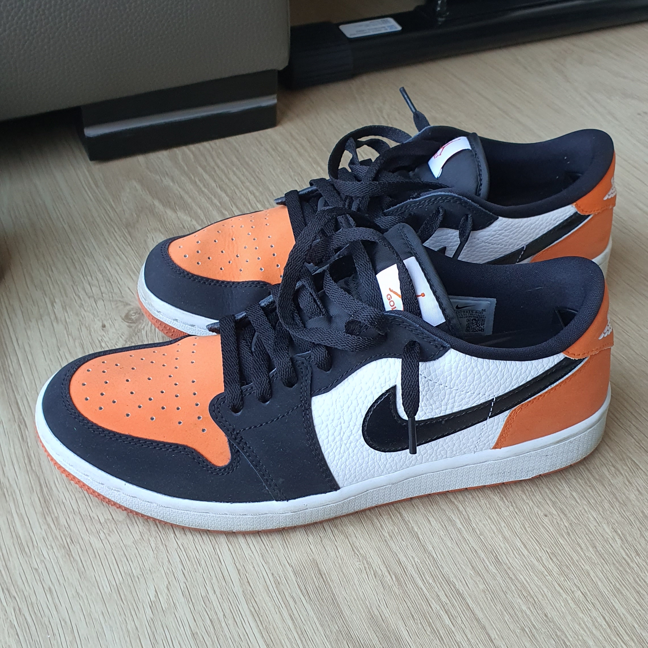 Jordan 1 Low Golf Court Purple, Jordan 1 Low Golf Starfish 착용 스타일 - 2