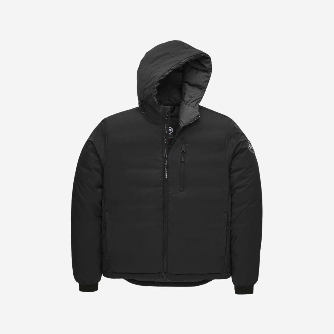 Canada Goose Lodge Hoody Black Label Black Shine 상세 이미지 1