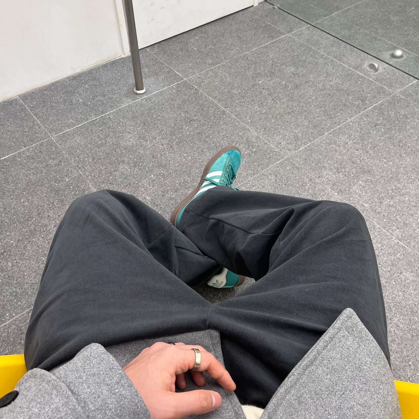 Adidas x Darryl Brown Campus 80 Active Green 착용 스타일