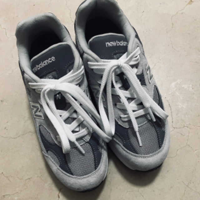 New Balance 992 Made in USA Grey - D Standard 착용 스타일