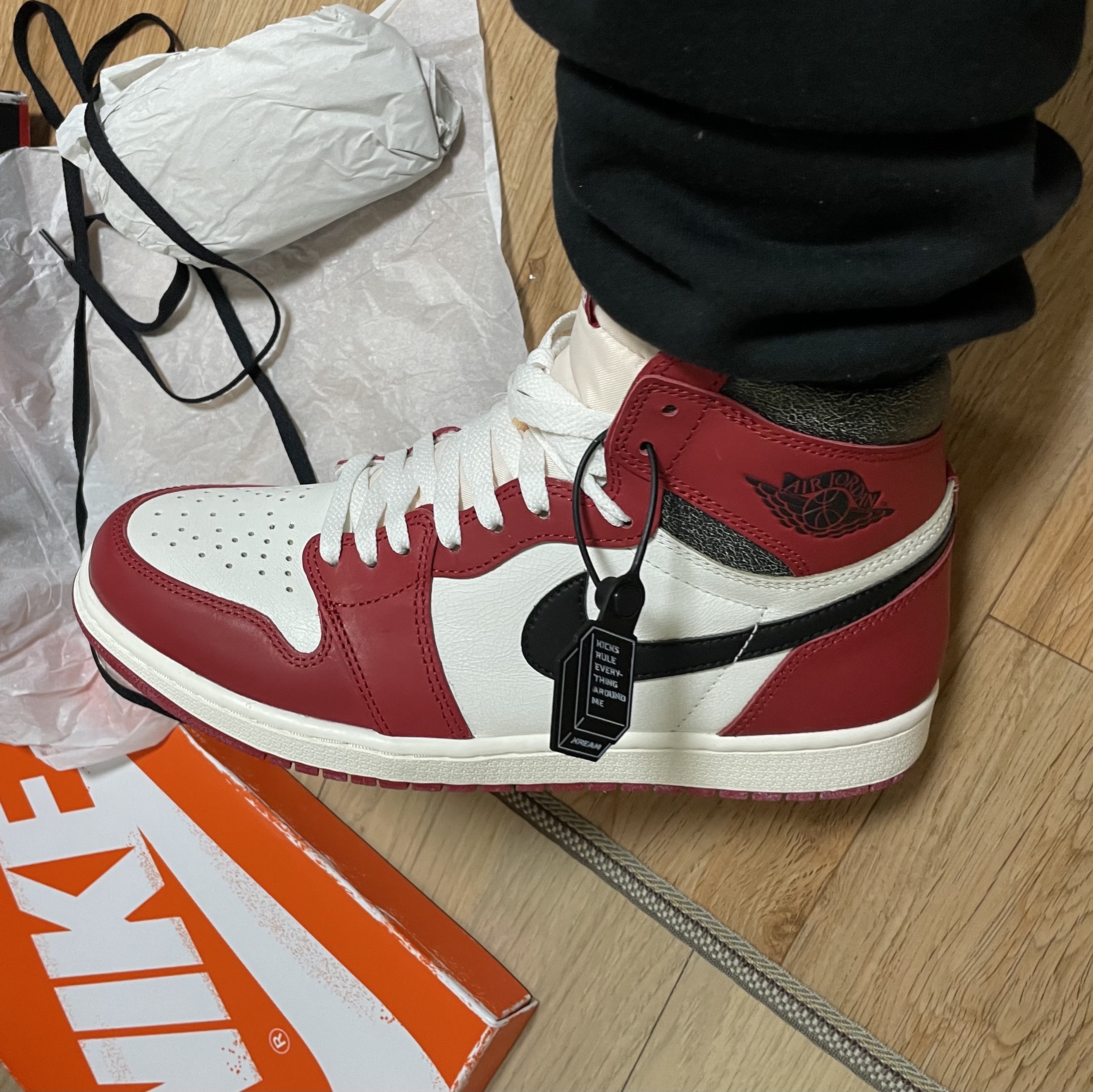 Jordan 1 Retro High OG Chicago 2022 착용 스타일