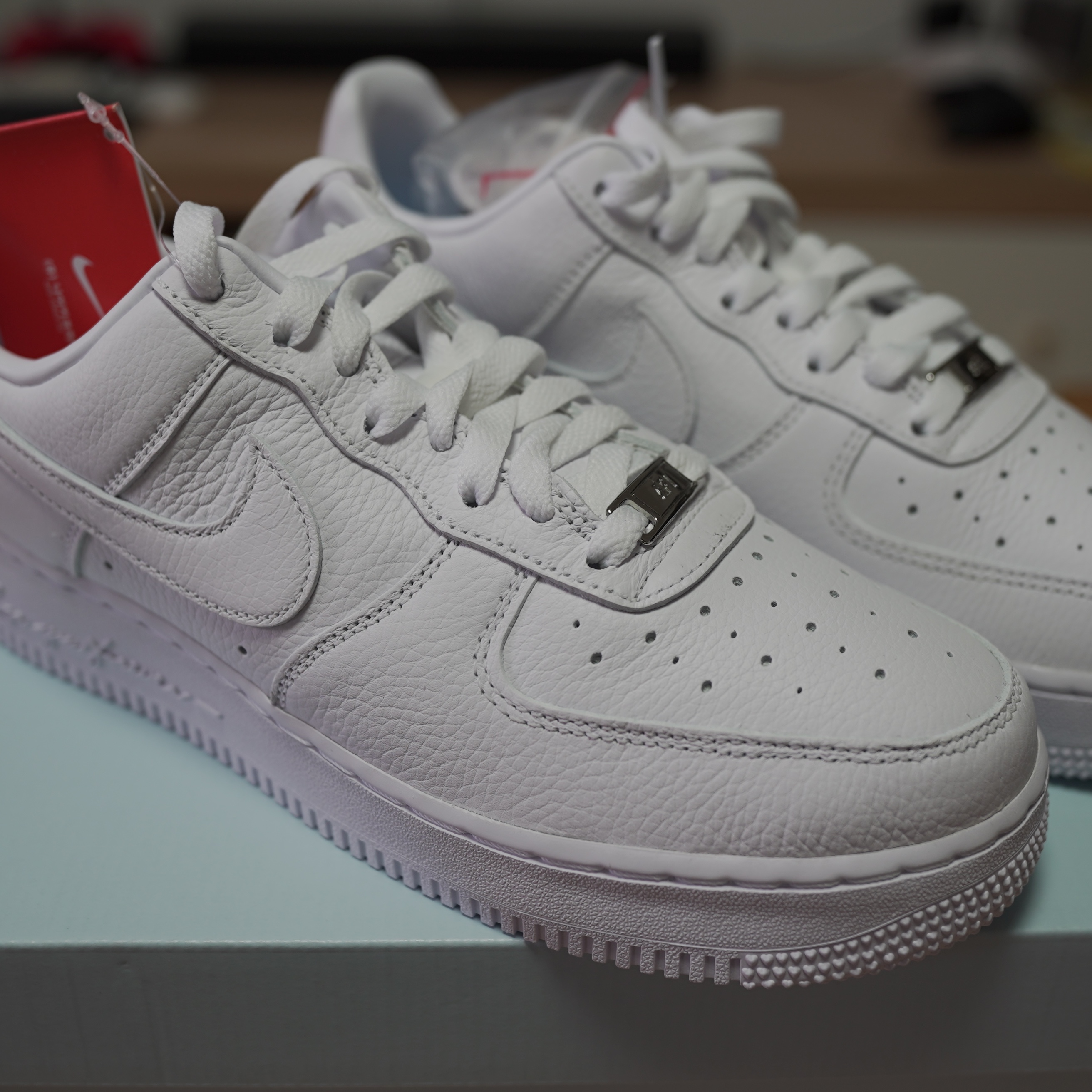 Nike x Drake Nocta Air Force 1 Low SP Certified Lover Boy White 착용 스타일 - 1
