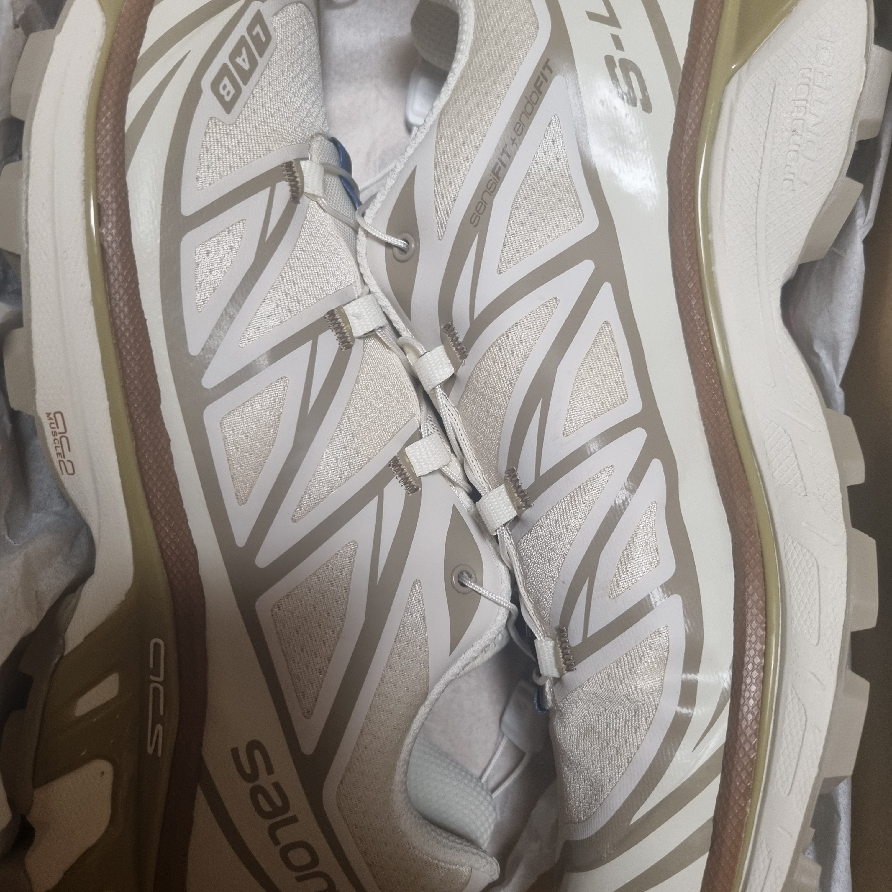Salomon XT-6 Turtledove 착용 스타일
