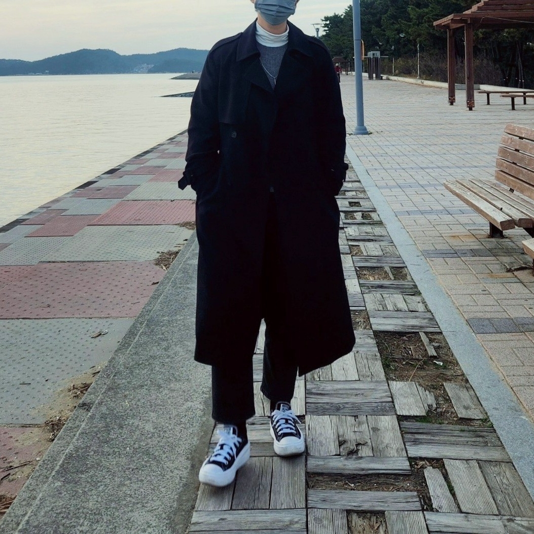 (W) Converse Chuck Taylor All Star Move Ox Black 착용 스타일