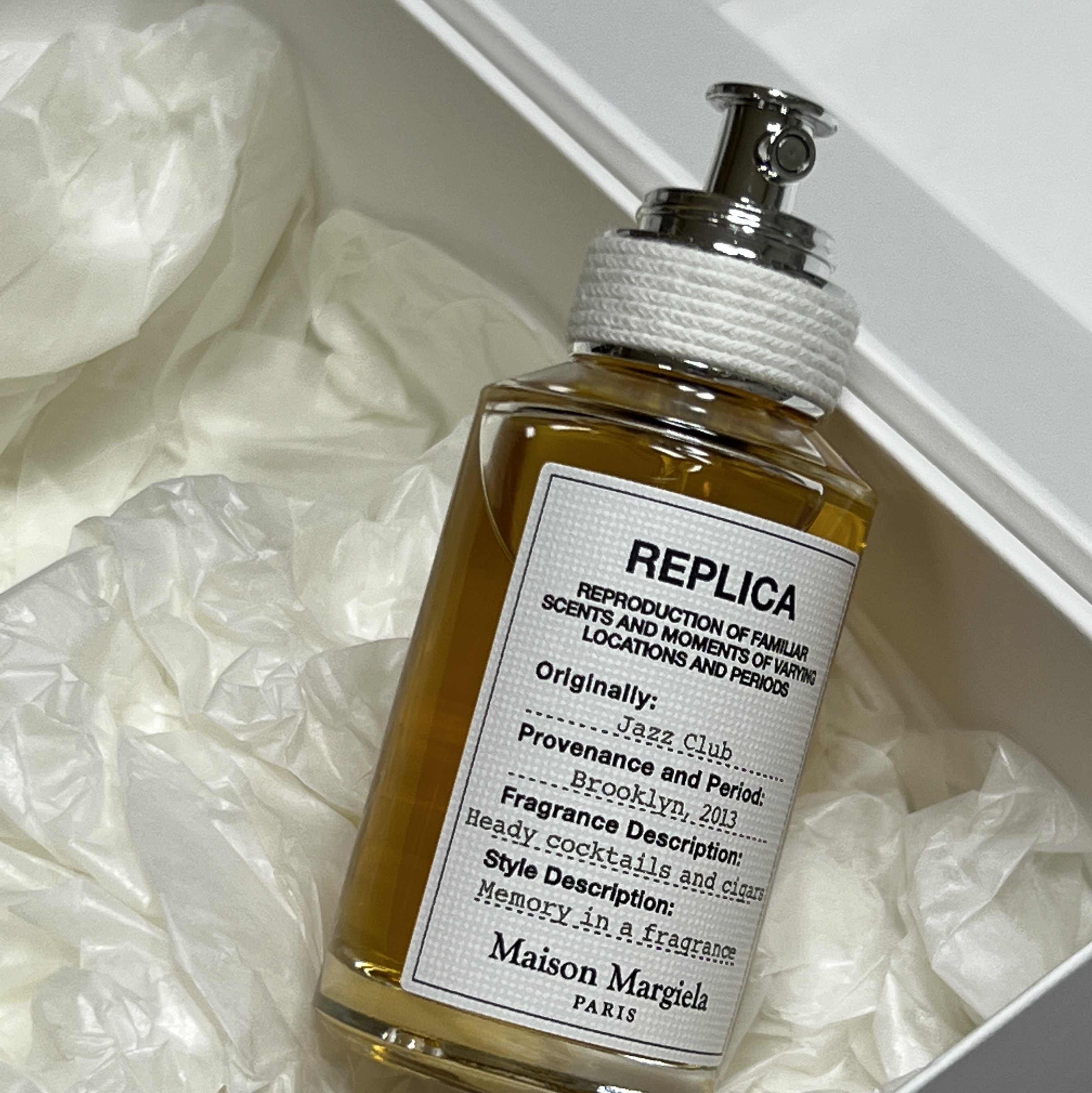 Maison Margiela Replica Jazz Club Eau De Toilette 30ml 착용 스타일