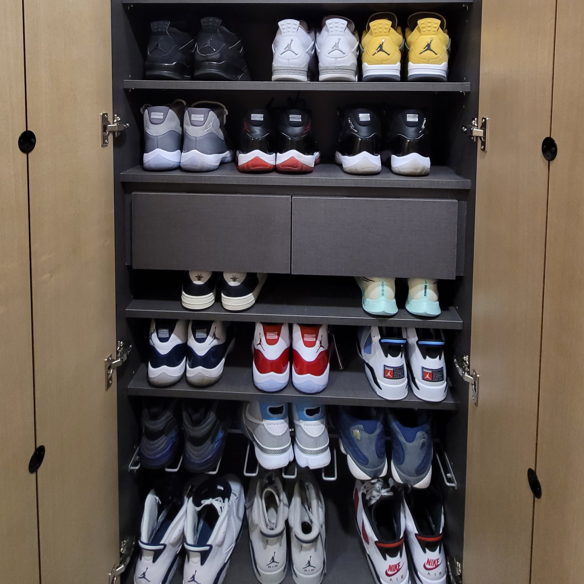 Jordan 4 Retro Black Cat 2020, Jordan 4 Retro Tech White 착용 스타일